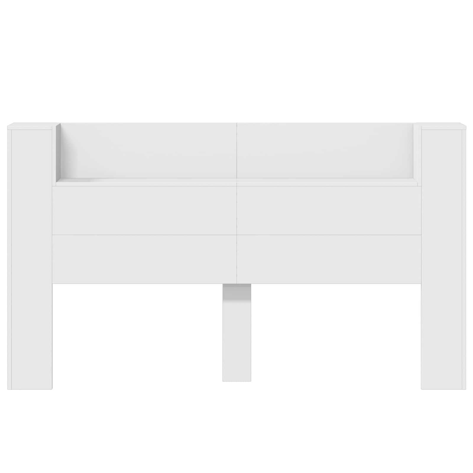 Tête de lit Blanc 180 x 16,5 x 103,5 cm Bois d'ingénierie - XIOS