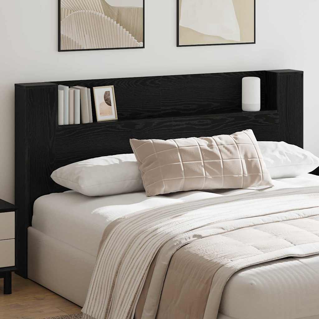 Tête de lit Chêne noir 180 x 17 x 104,5 cm Bois d'ingénierie - XIOS
