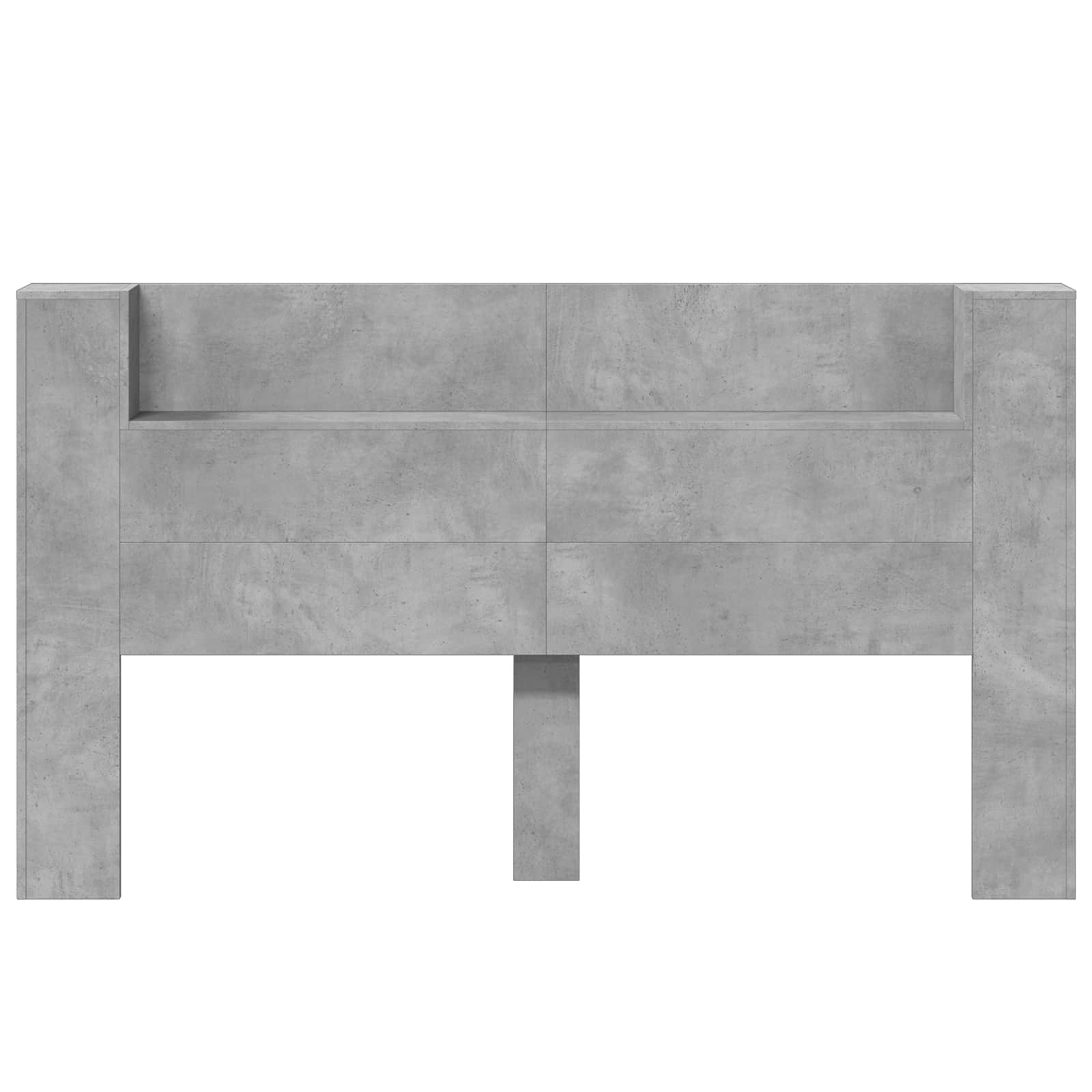 Tête de lit Gris béton 180 x 16,5 x 103,5 cm Bois d'ingénierie - XIOS