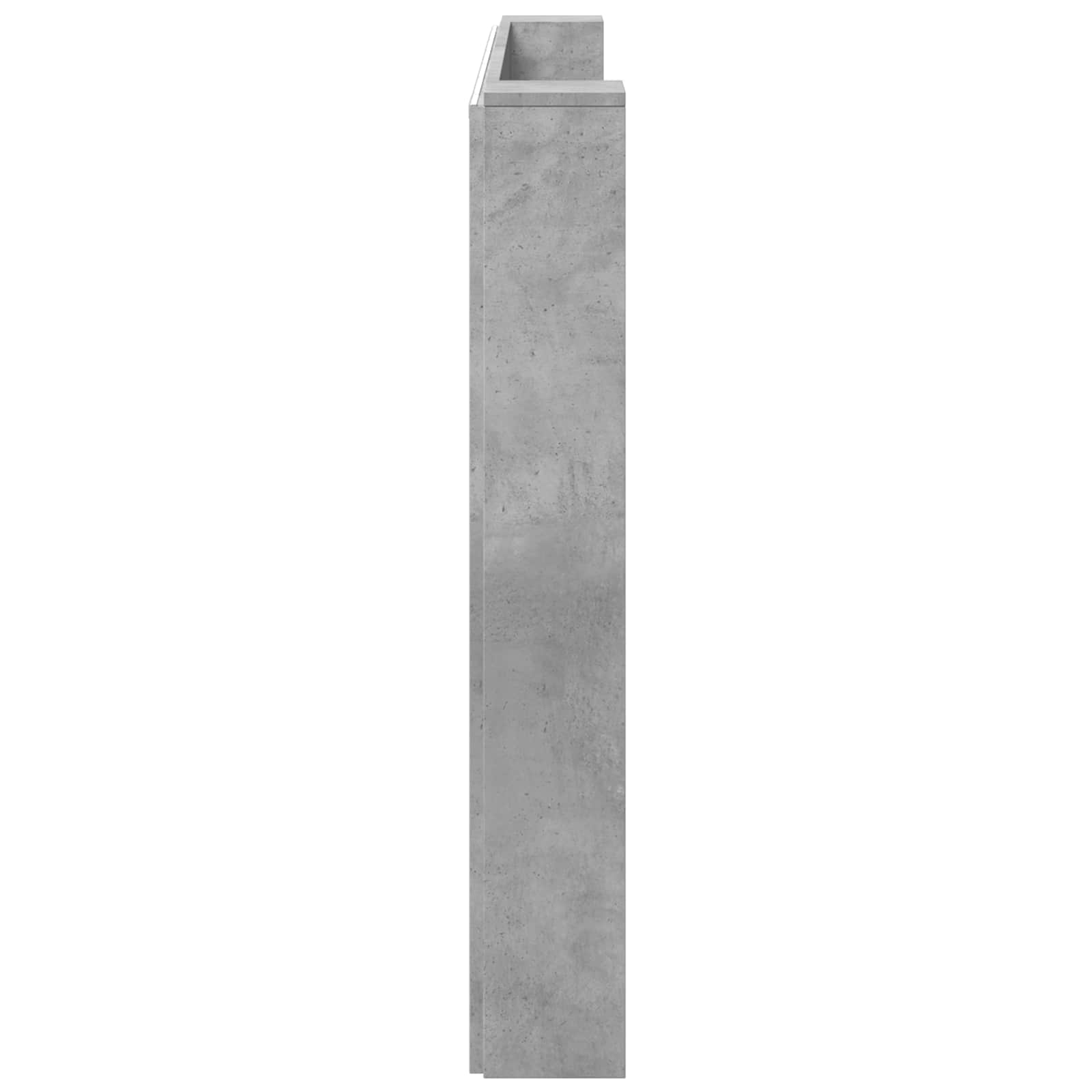 Tête de lit Gris béton 180 x 16,5 x 103,5 cm Bois d'ingénierie - XIOS