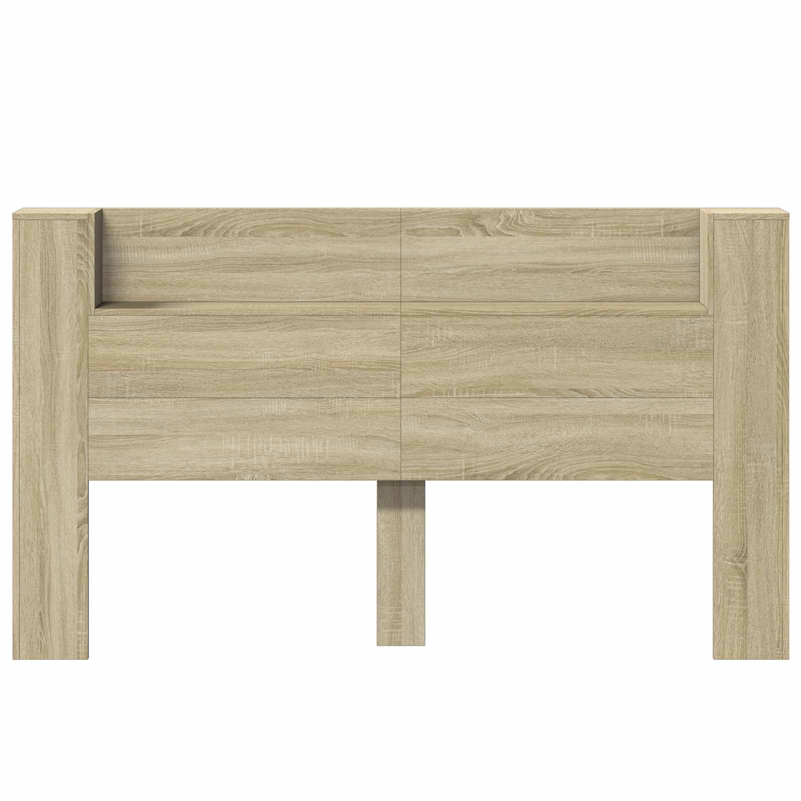 Tête de lit avec étagère Chêne Sonoma 180 x 16,5 x 103,5 cm - XIOS