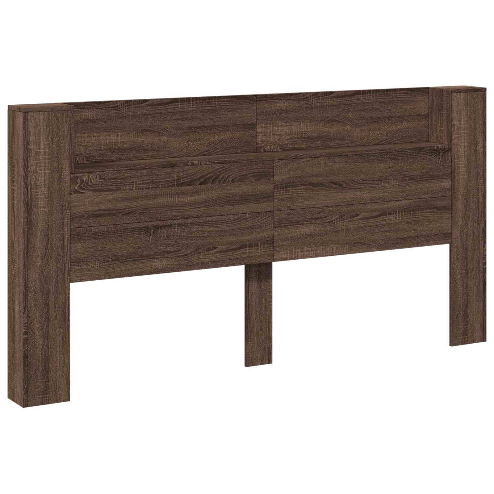 Tête de lit Chêne brun 200 x 16,5 x 103,5 cm Bois d'ingénierie - XIOS