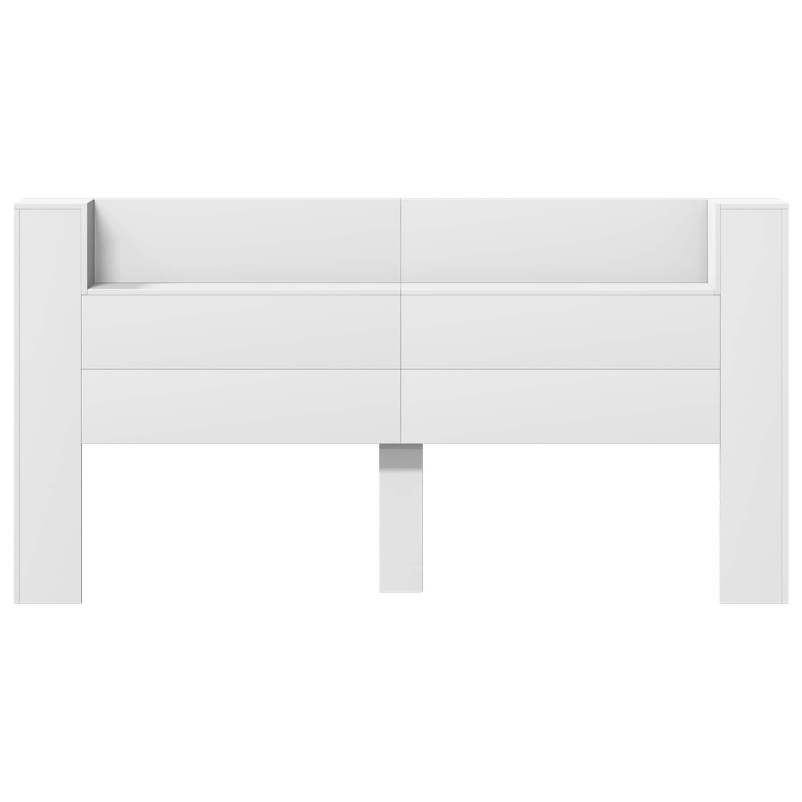 Tête de lit Blanc 200 x 16,5 x 103,5 cm Bois d'ingénierie - XIOS