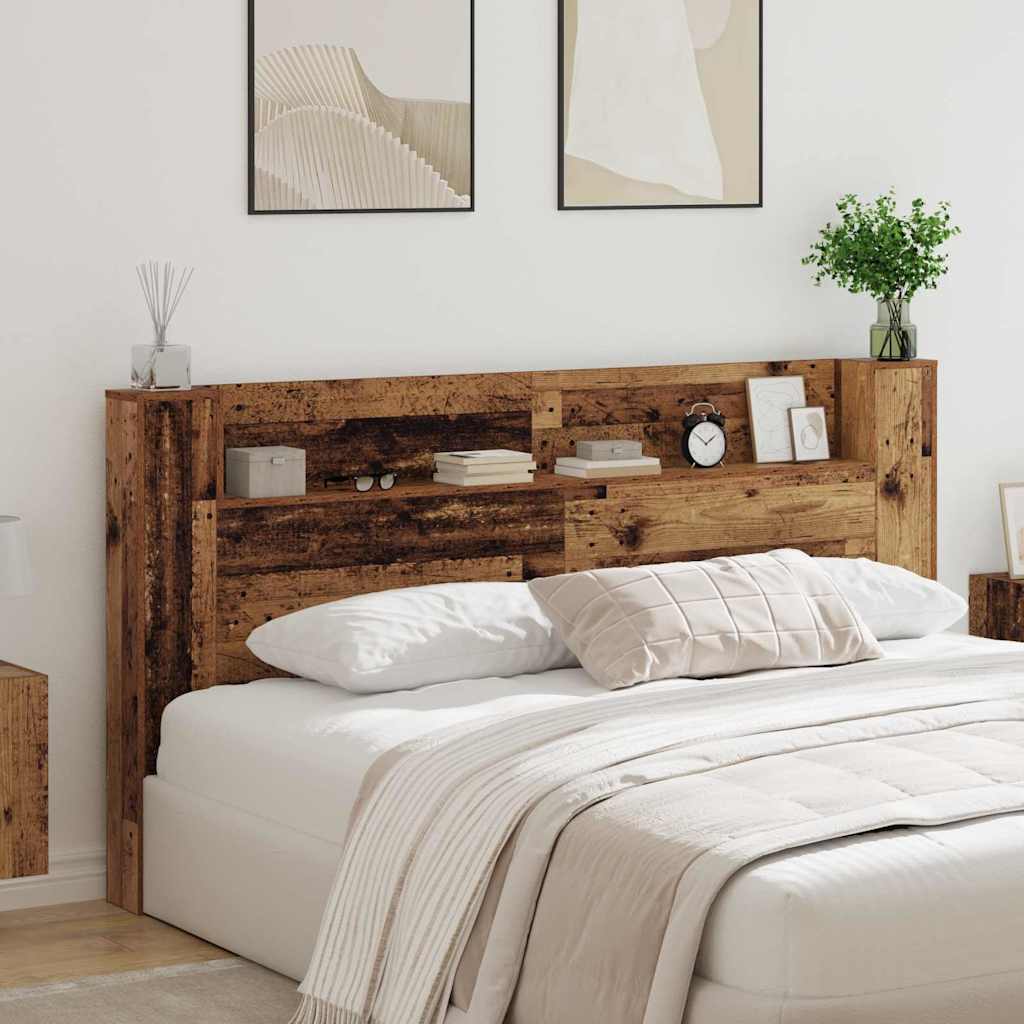 Tête de lit Bois ancien 200 x 15 x 103,5 cm Bois d'ingénierie - XIOS