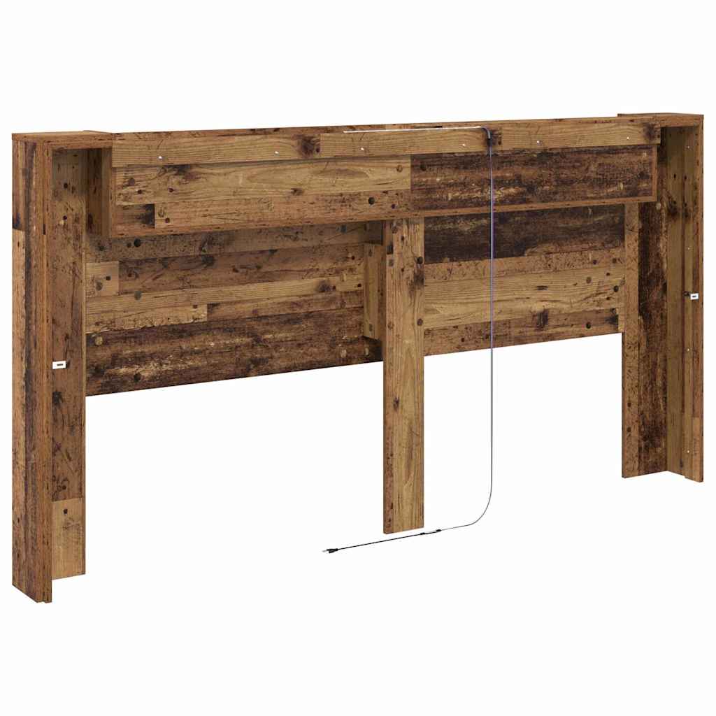 Tête de lit Bois ancien 200 x 15 x 103,5 cm Bois d'ingénierie - XIOS