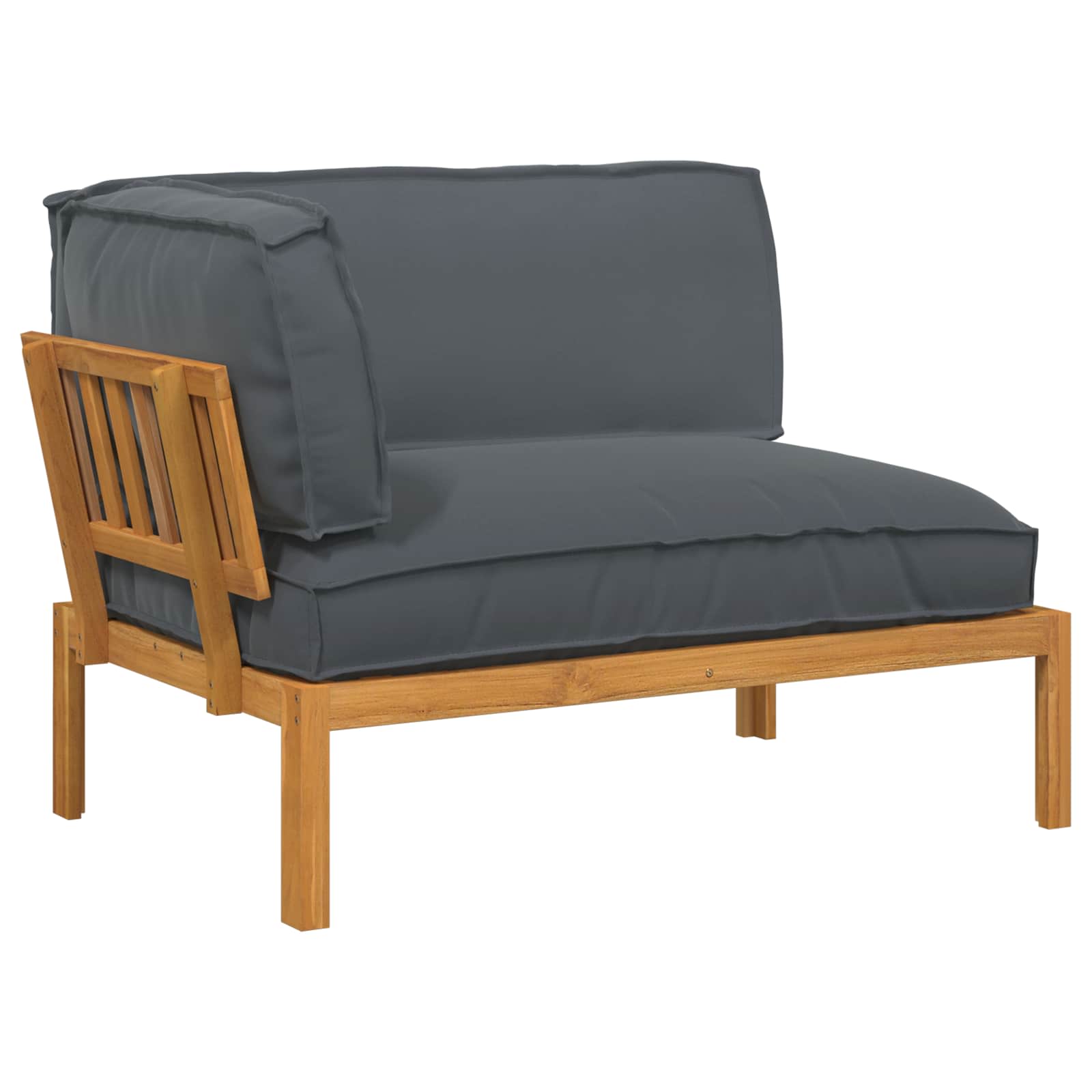 Ensemble de Canapés avec coussin Anthracite 133 x 92 x 69 cm