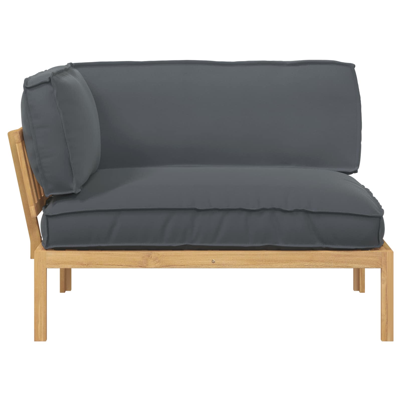 Ensemble de Canapés avec coussin Anthracite 133 x 92 x 69 cm