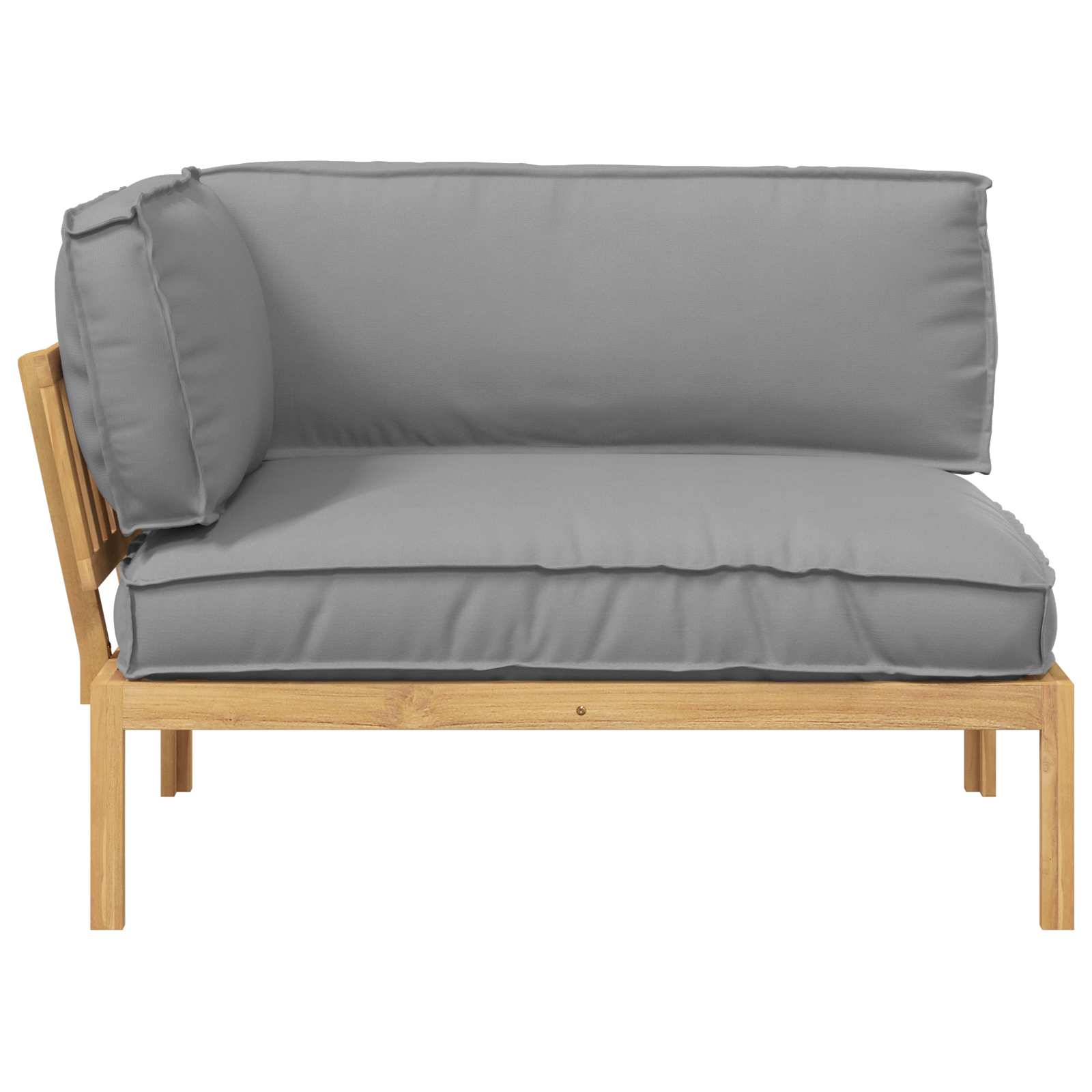 Ensemble de Canapés Gris 133 x 92 x 69 cm Bois d'Acacia Massif
