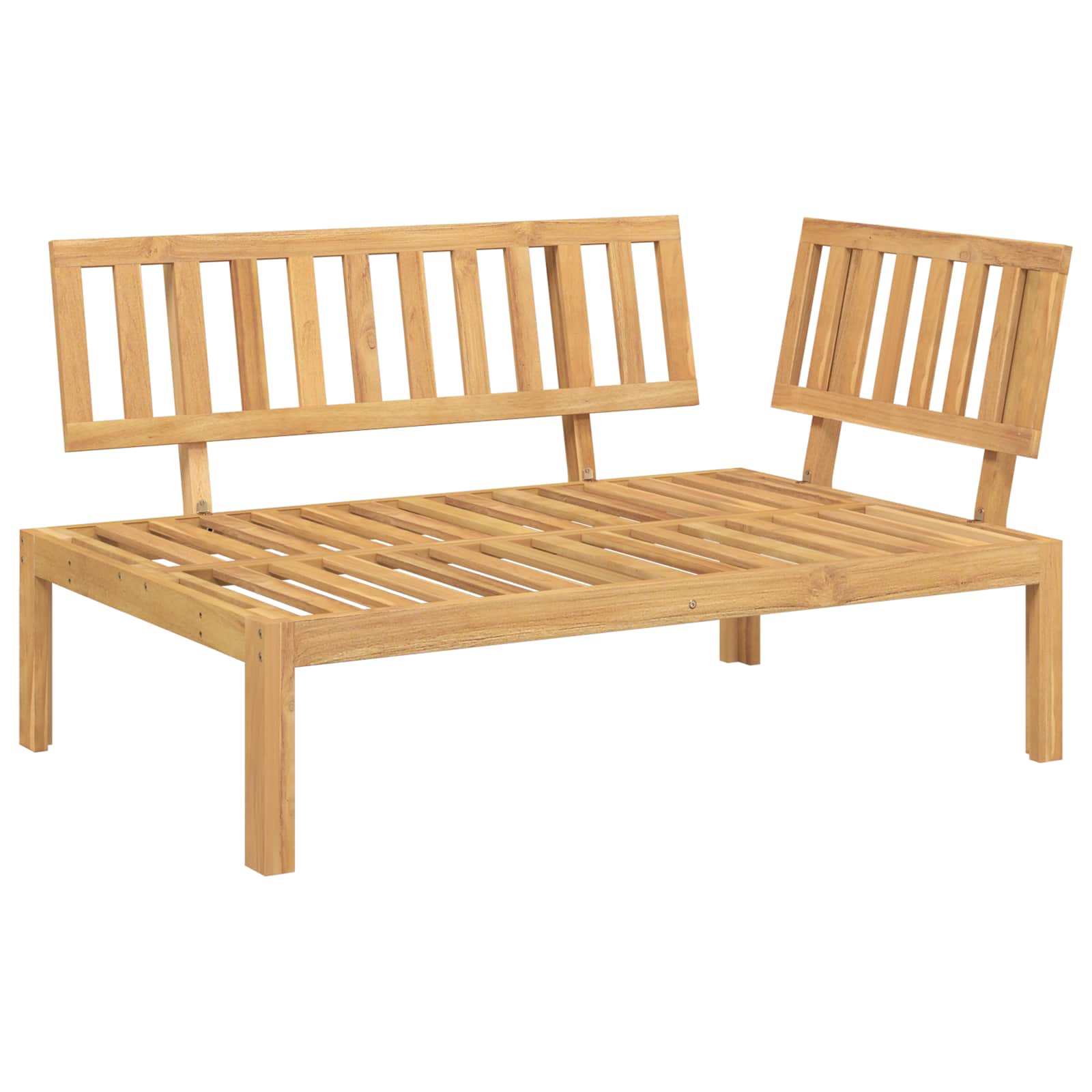 Ensemble de Canapés Taupe 133 x 92 x 69 cm Bois d'Acacia Massif - XIOS