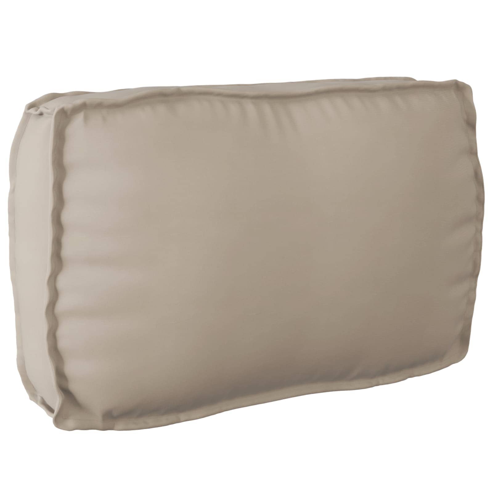Ensemble de Canapés Uni 2 pcs Taupe Bois d'Acacia Massif - XIOS
