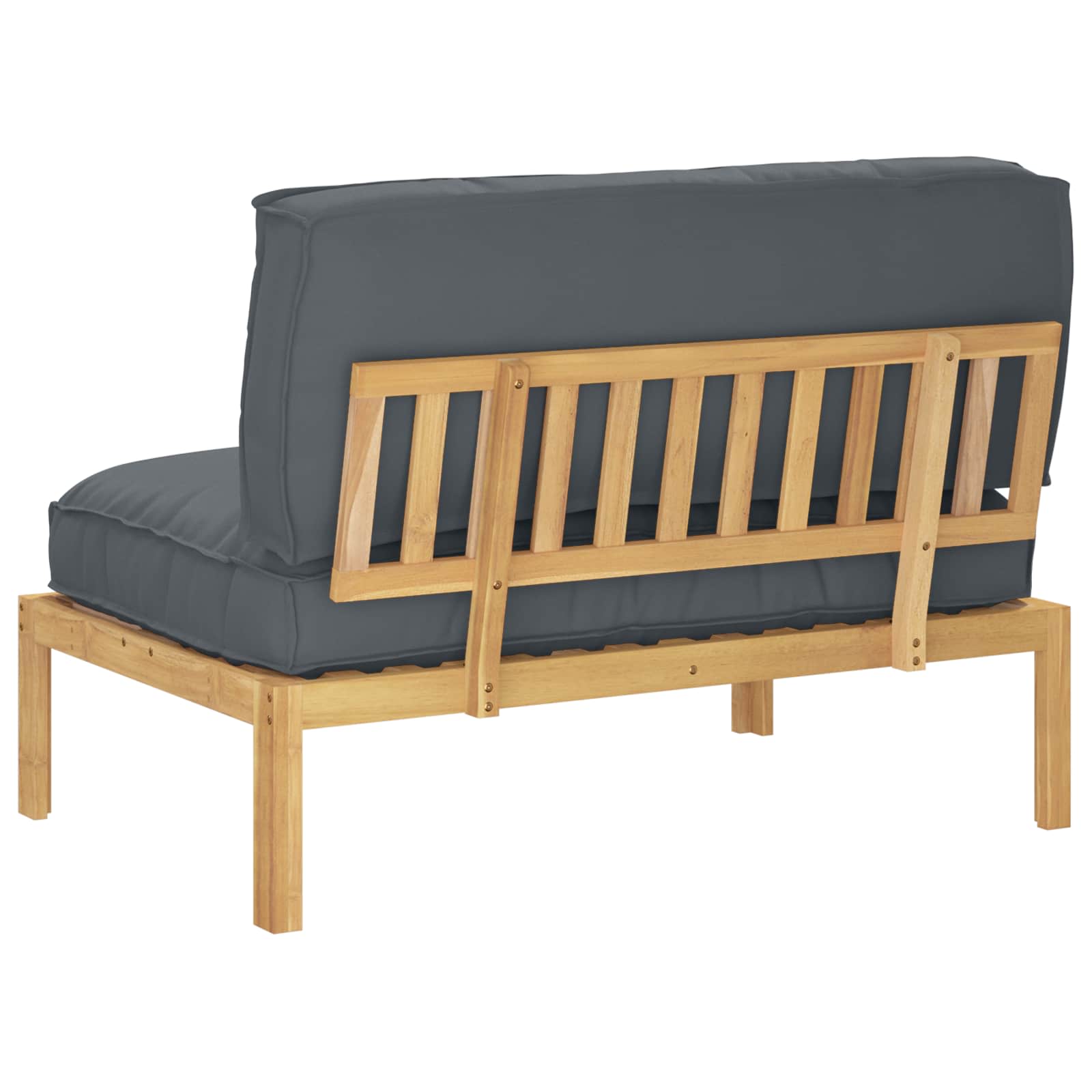 Ensemble de Canapés avec coussin Anthracite 120 x 92 x 69 cm