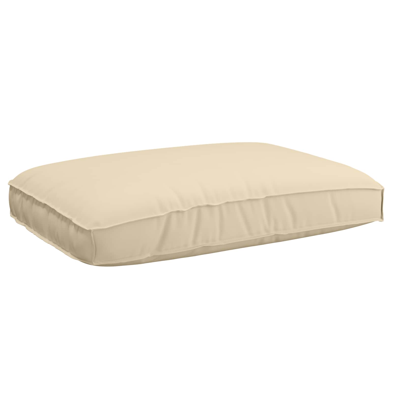 Ensemble de Canapés Uni 3 pcs Beige Bois d'Acacia Massif