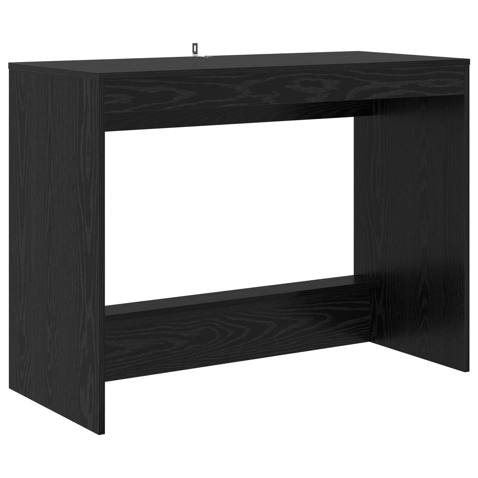 Bureau de lit Chêne noir 100 x 45 x 75 cm Bois d'ingénierie - XIOS