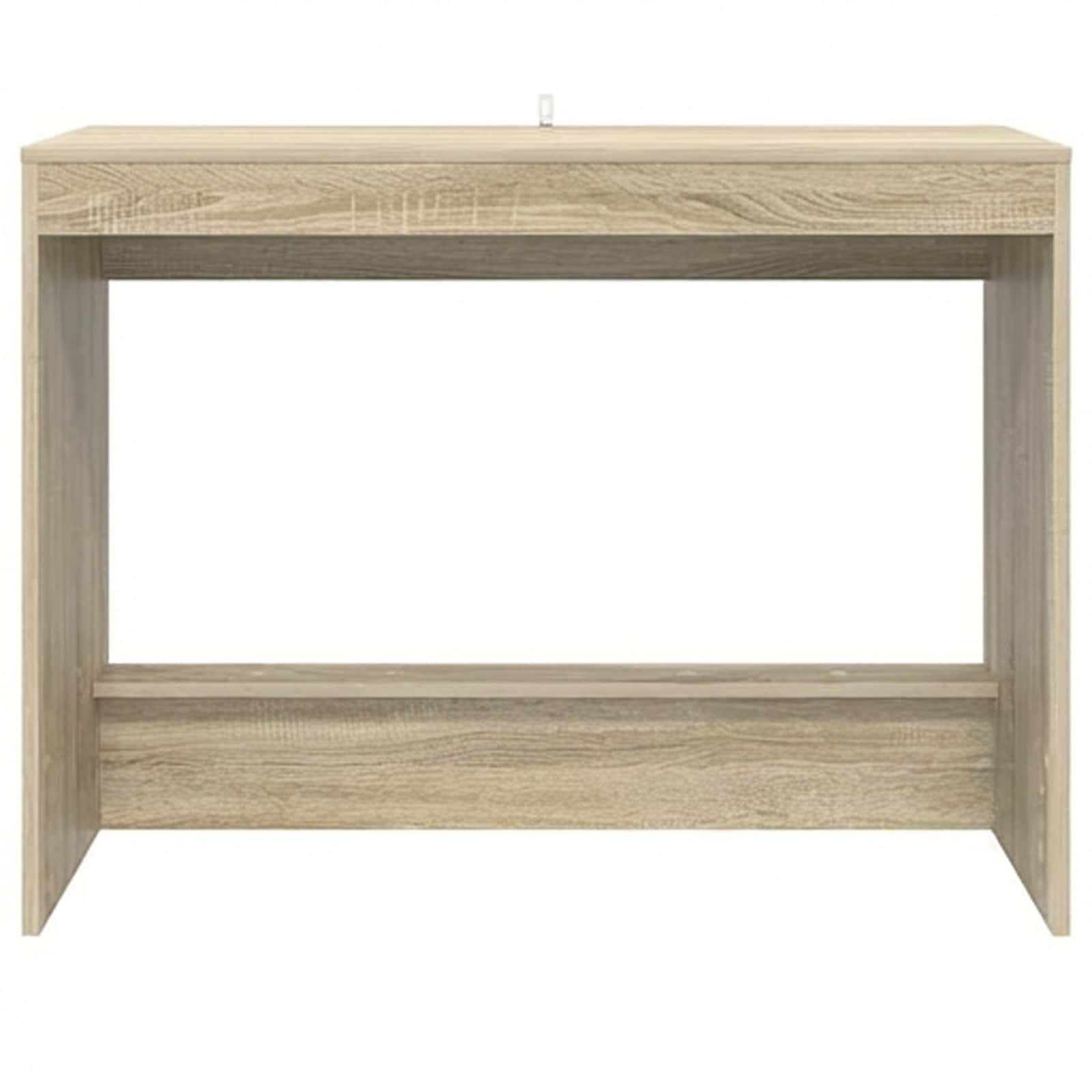 Bureau de lit Chêne Sonoma 100 x 45 x 75 cm Bois d'ingénierie - XIOS