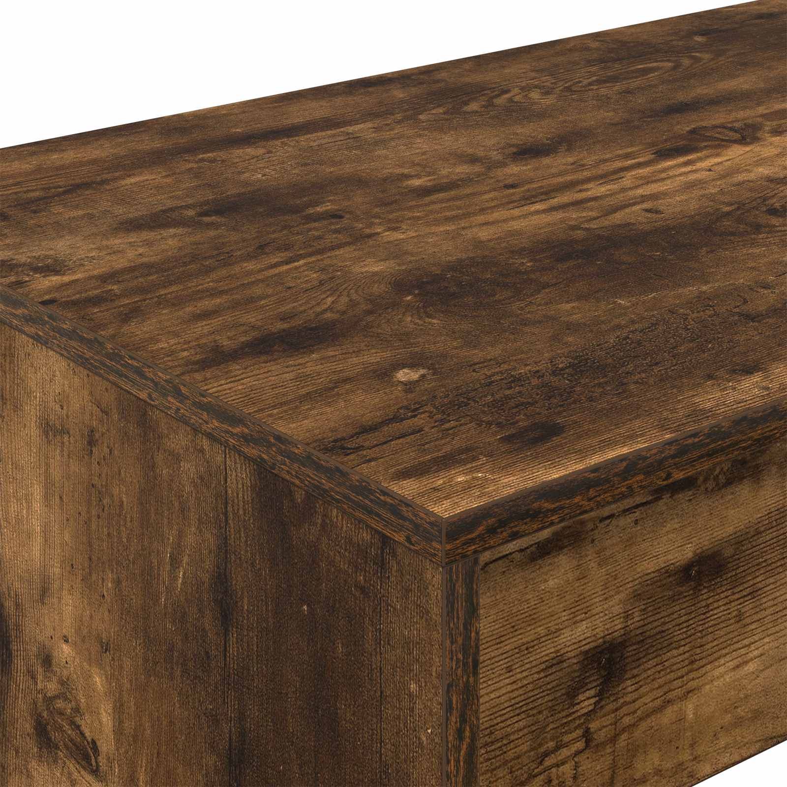 Bureau de lit Chêne fumé 100 x 45 x 75 cm Bois d'ingénierie - XIOS