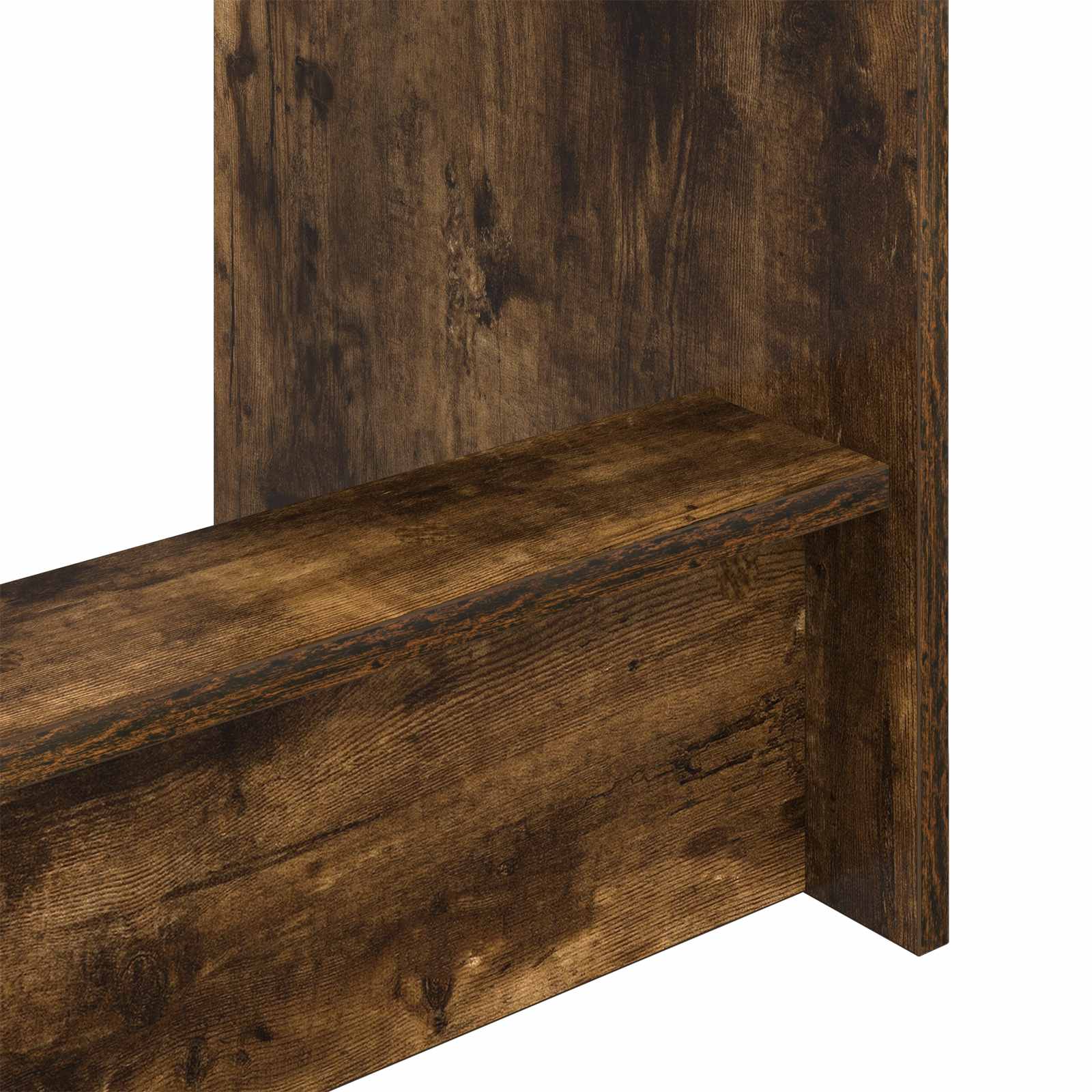Bureau de lit Chêne fumé 100 x 45 x 75 cm Bois d'ingénierie - XIOS