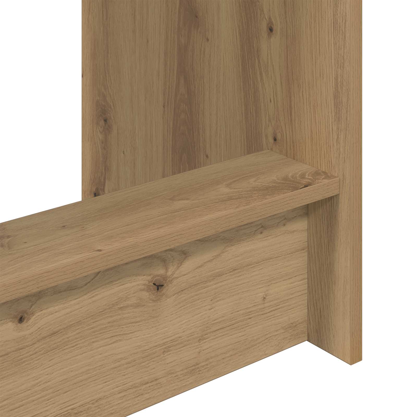 Bureau de lit Chêne artisanal 100 x 45 x 75 cm - XIOS