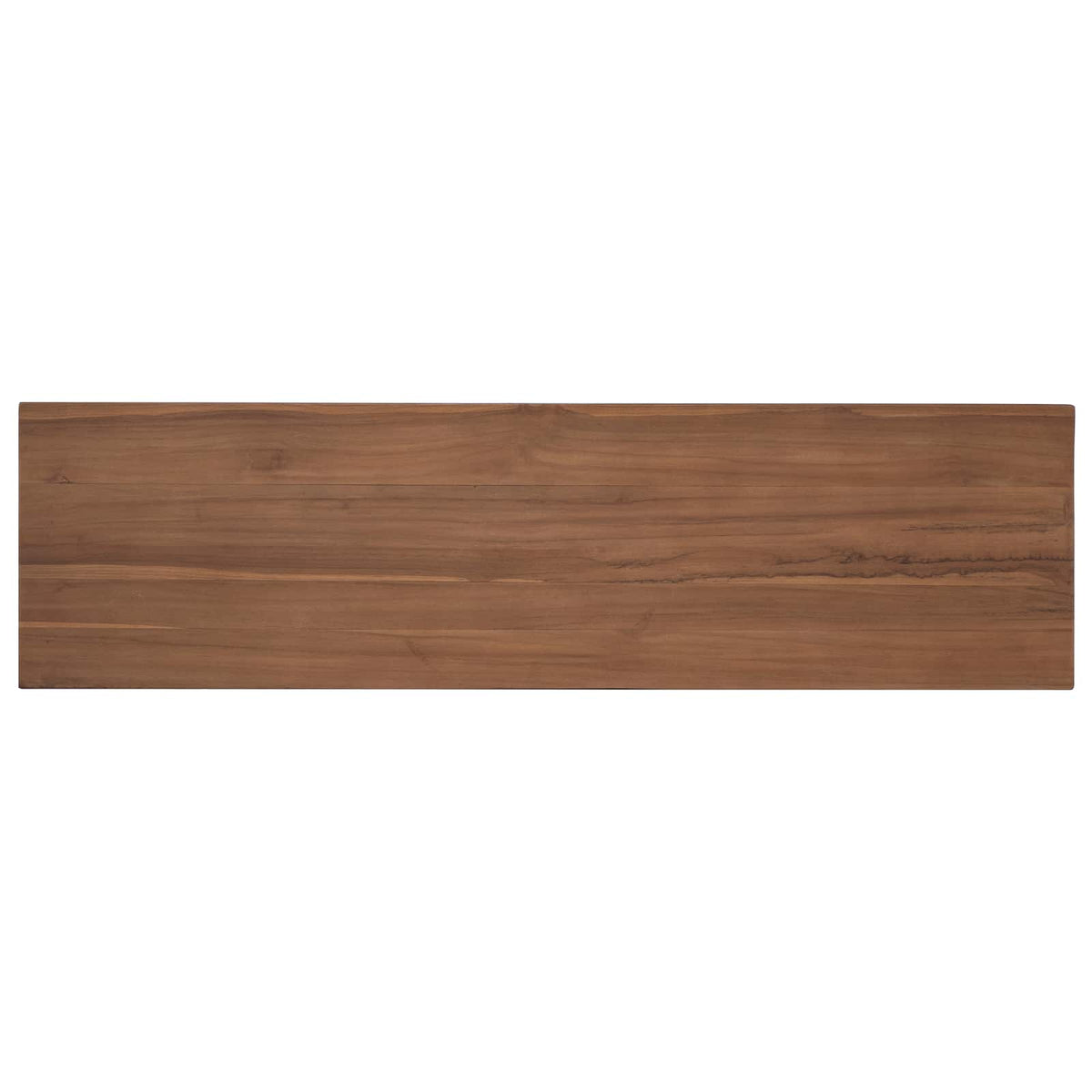 Meuble TV 110 x 30 x 40 cm Naturel Bois de teck massif - XIOS