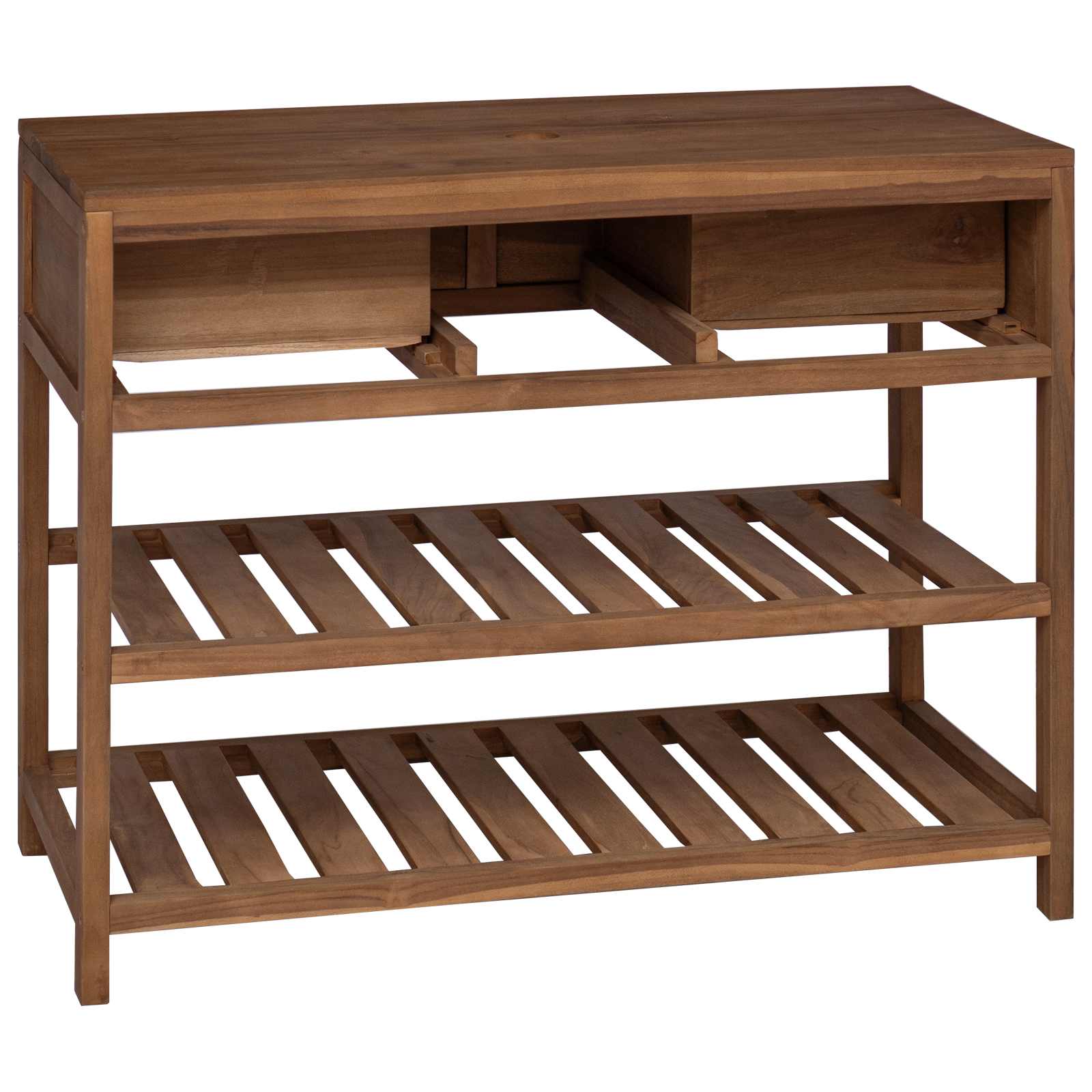 Armoire de salle de bain Naturel 90 x 45 x 75 cm