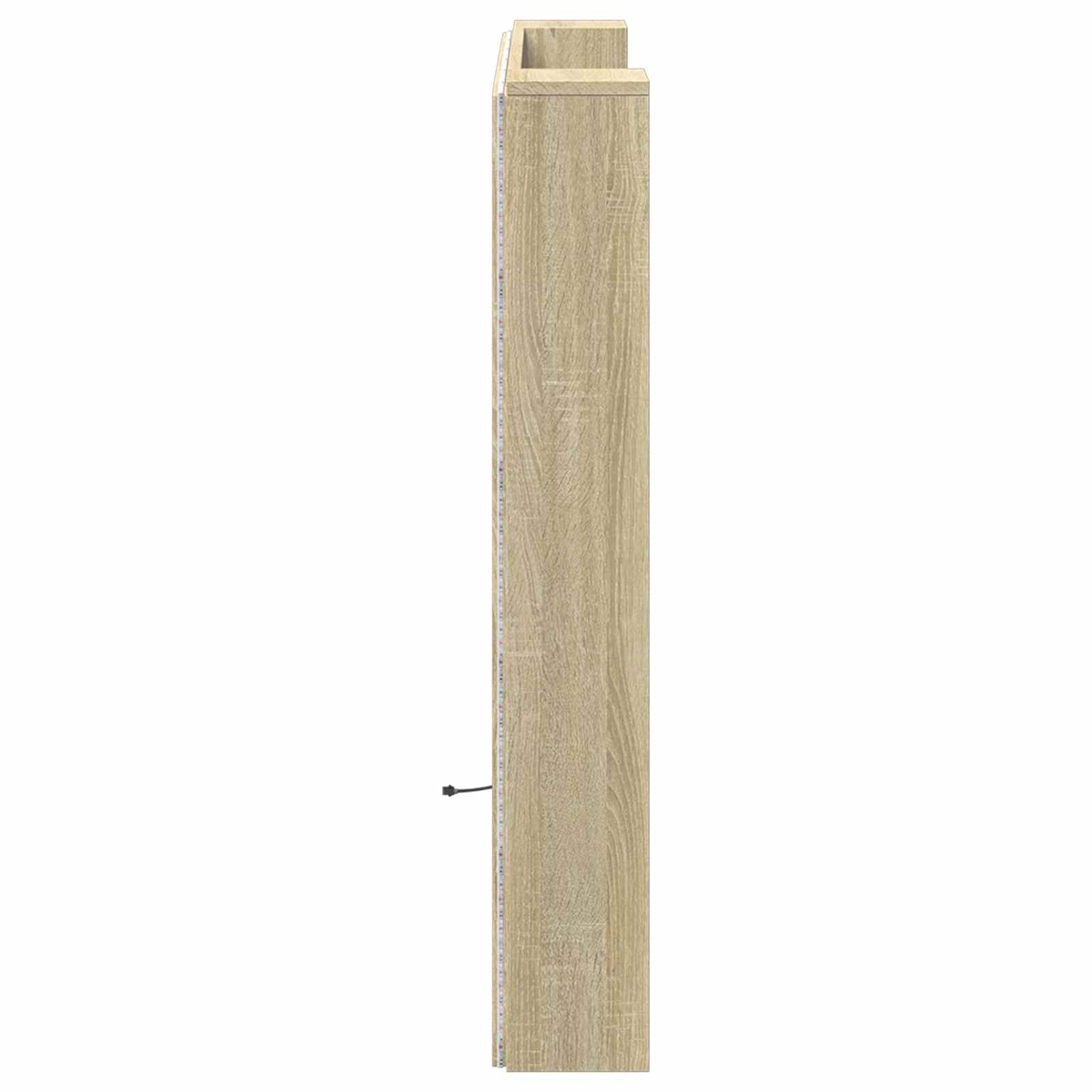 Cabinet de Tête de Lit avec LED Sonoma 120 x 16,5 x 103,5 cm - XIOS