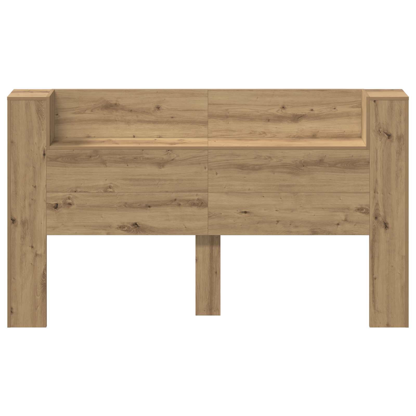 Cabinet de Tête de Lit avec LED Chêne artisan Bois d'ingénierie - XIOS