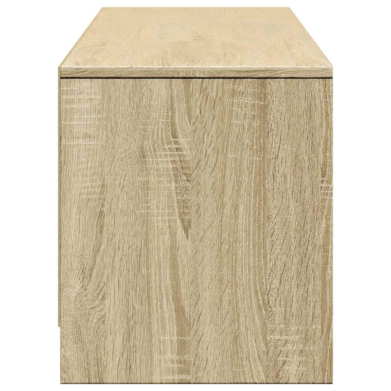 Meuble TV avec LED Sonoma 165 x 34 x 40 cm Bois d'ingénierie - XIOS