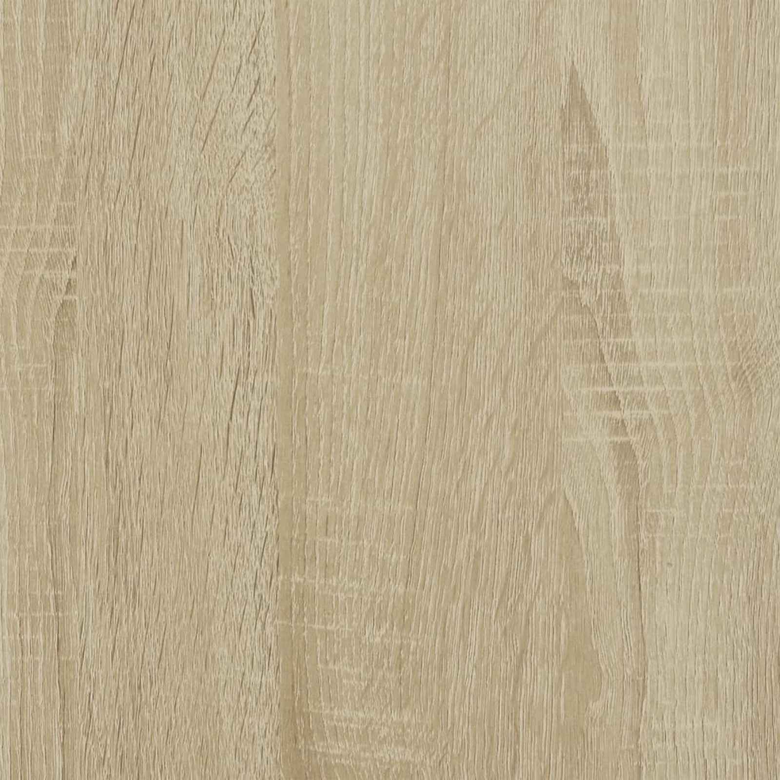 Meuble TV avec LED Sonoma 140 x 34 x 40 cm Bois d'ingénierie - XIOS