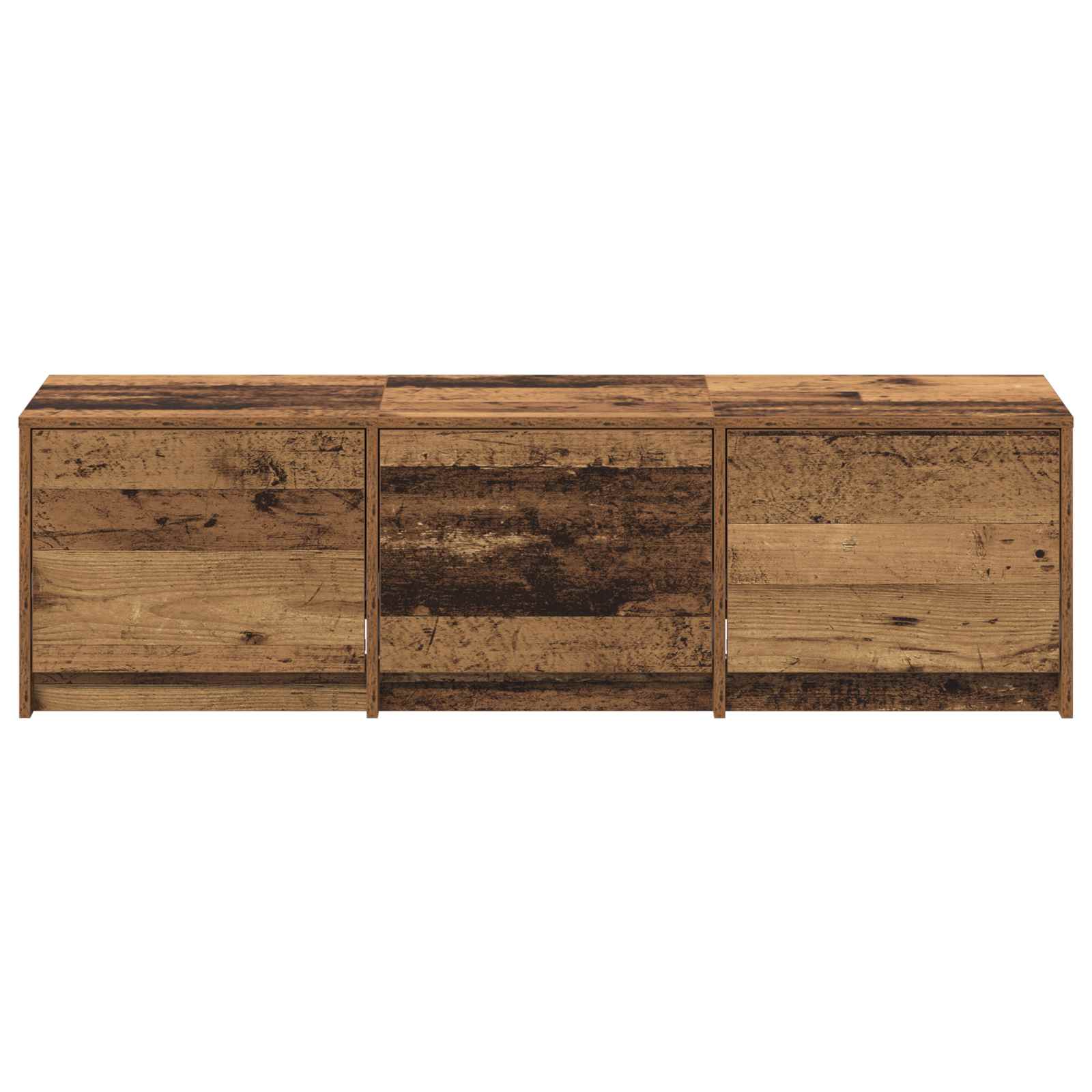 Meuble TV Bois ancien 140 x 34 x 40 cm Bois d'ingénierie - XIOS