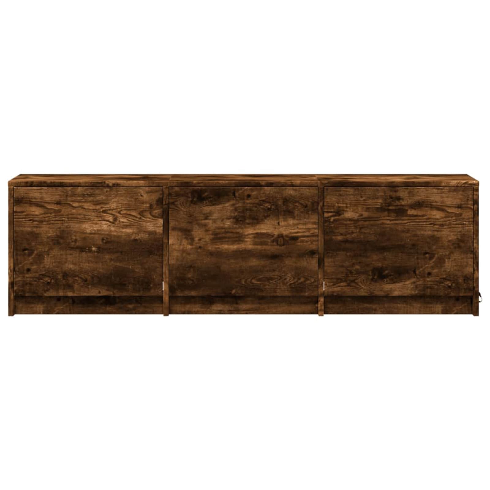 Meuble TV Chêne fumé 140 x 34 x 40 cm Bois d'ingénierie - XIOS