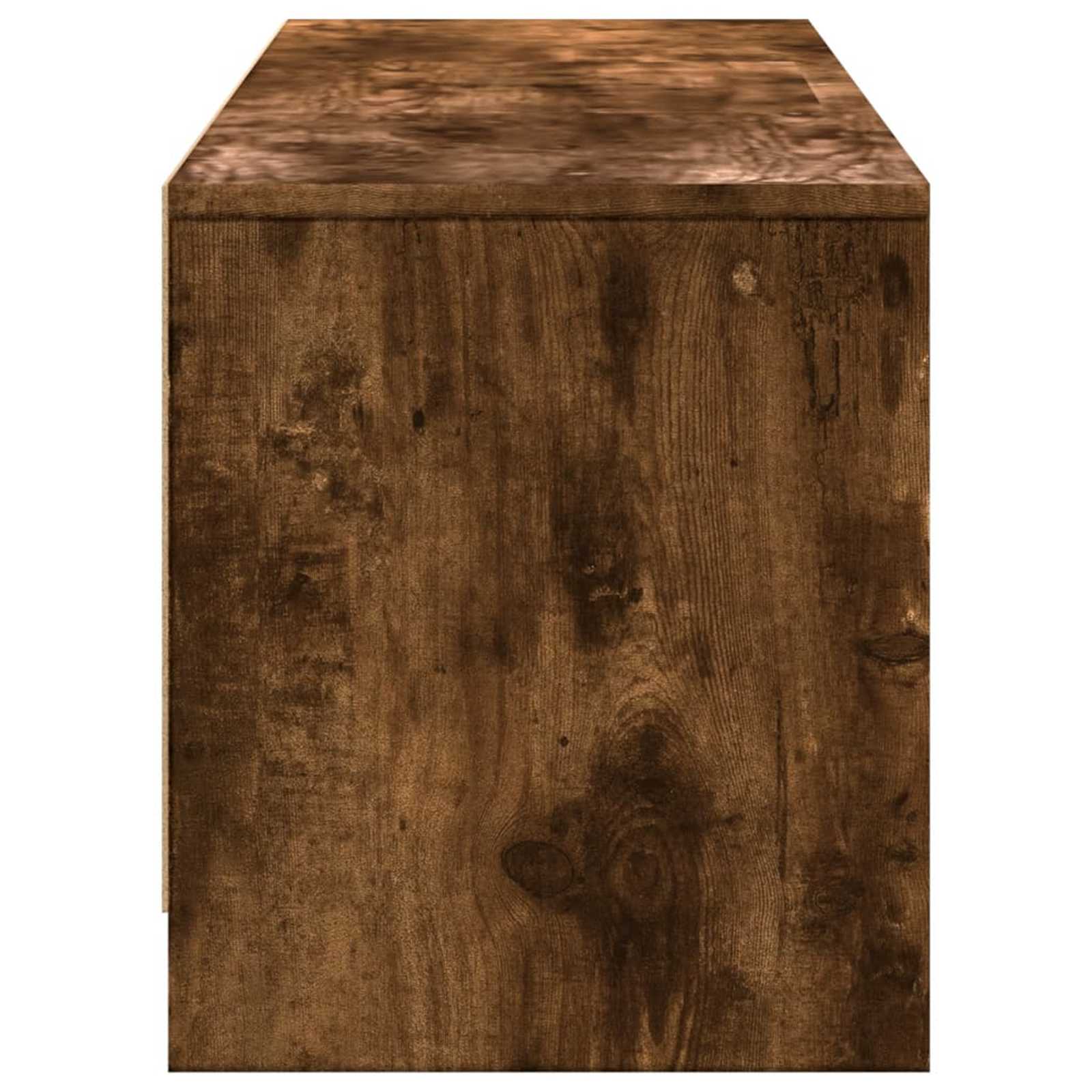 Meuble TV Chêne fumé 165 x 34 x 40 cm Bois d'ingénierie - XIOS