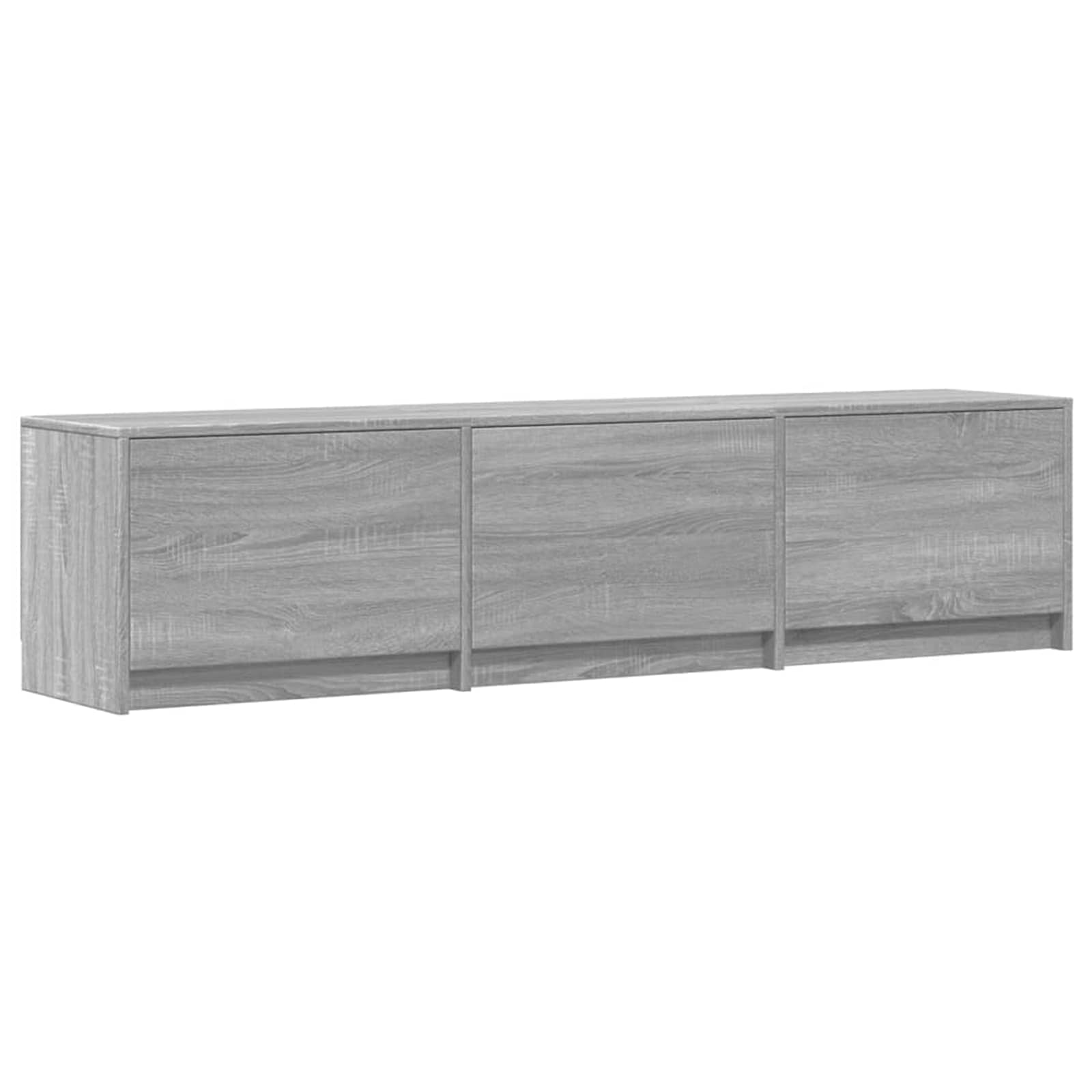 Meuble TV Gris Sonoma 165 x 34 x 40 cm Bois d'ingénierie - XIOS
