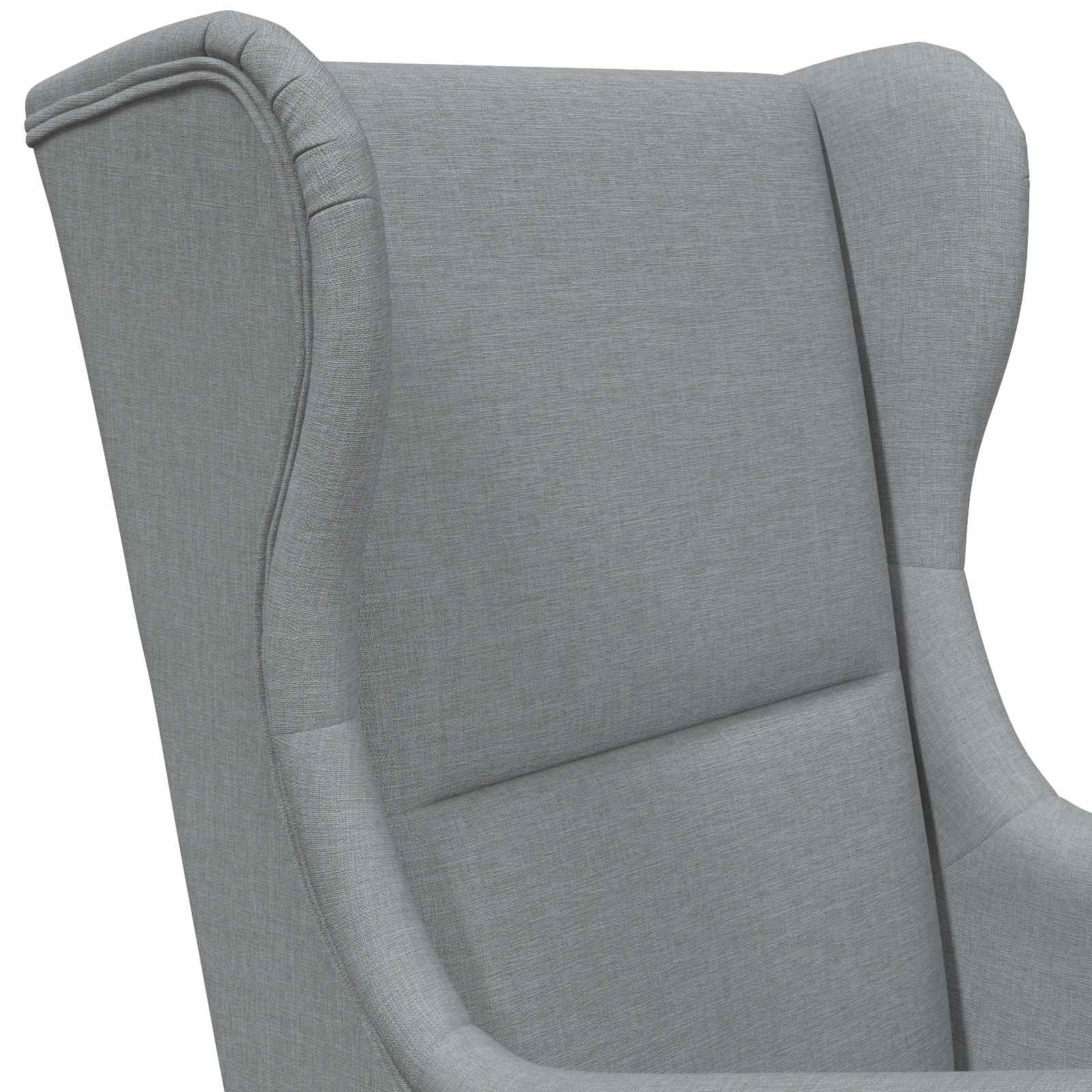 fauteuil Gris clair tissu - XIOS