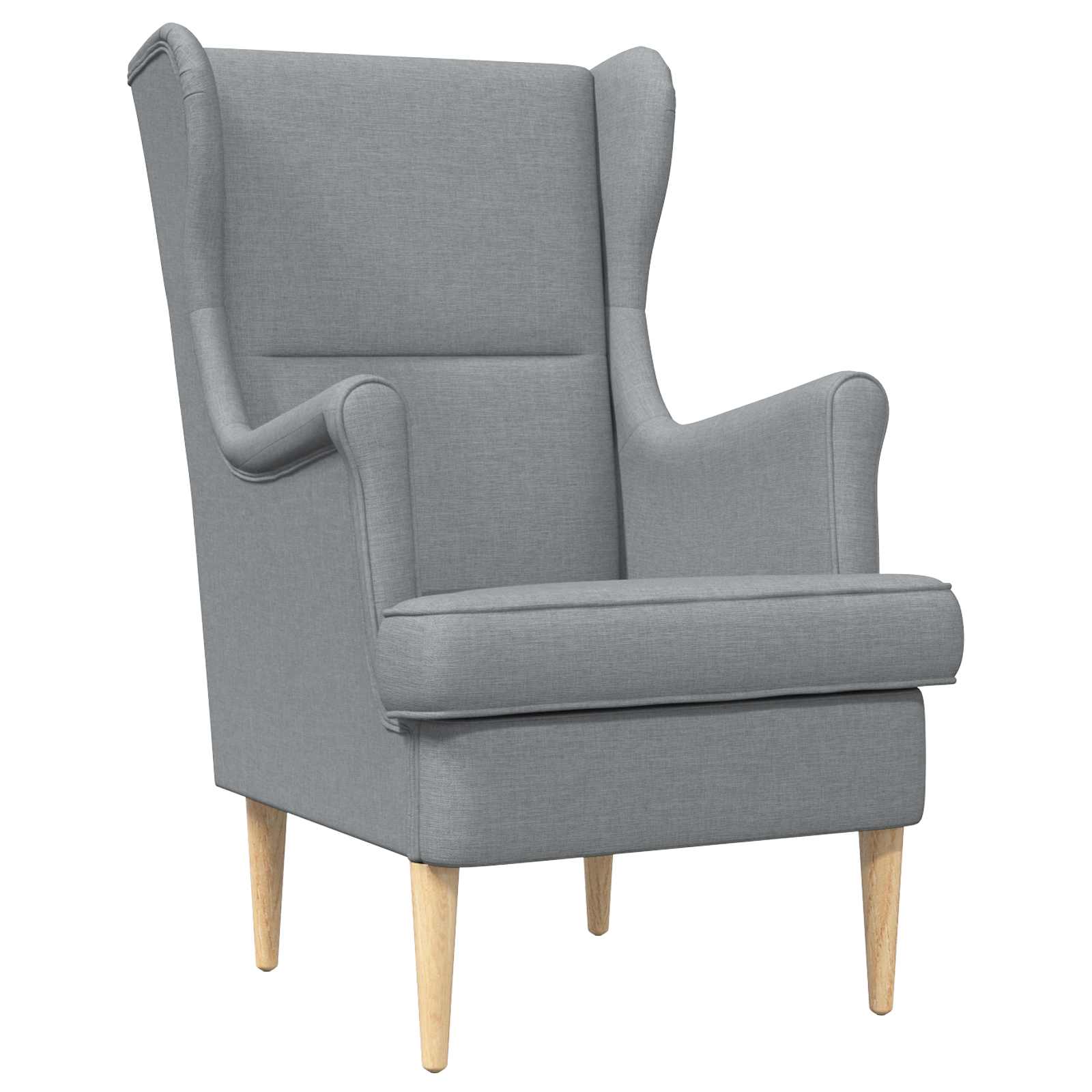 fauteuil Gris clair tissu - XIOS