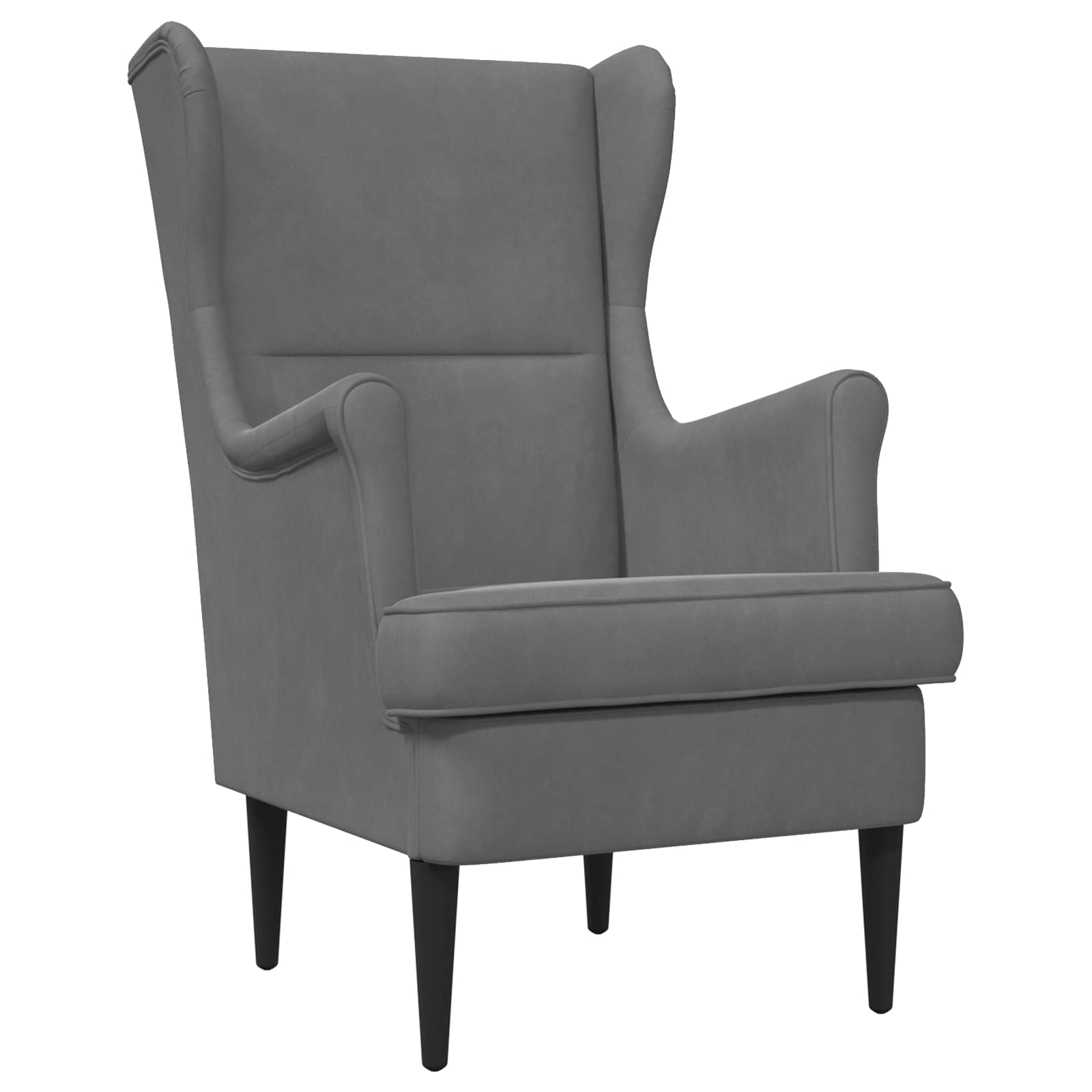 fauteuil Gris foncé Velours