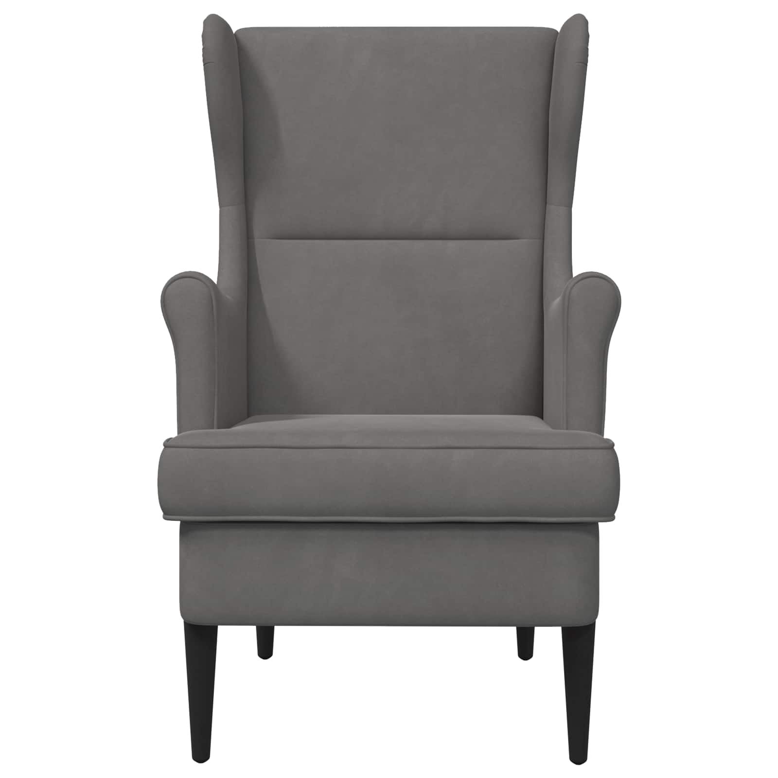 fauteuil Gris foncé Velours