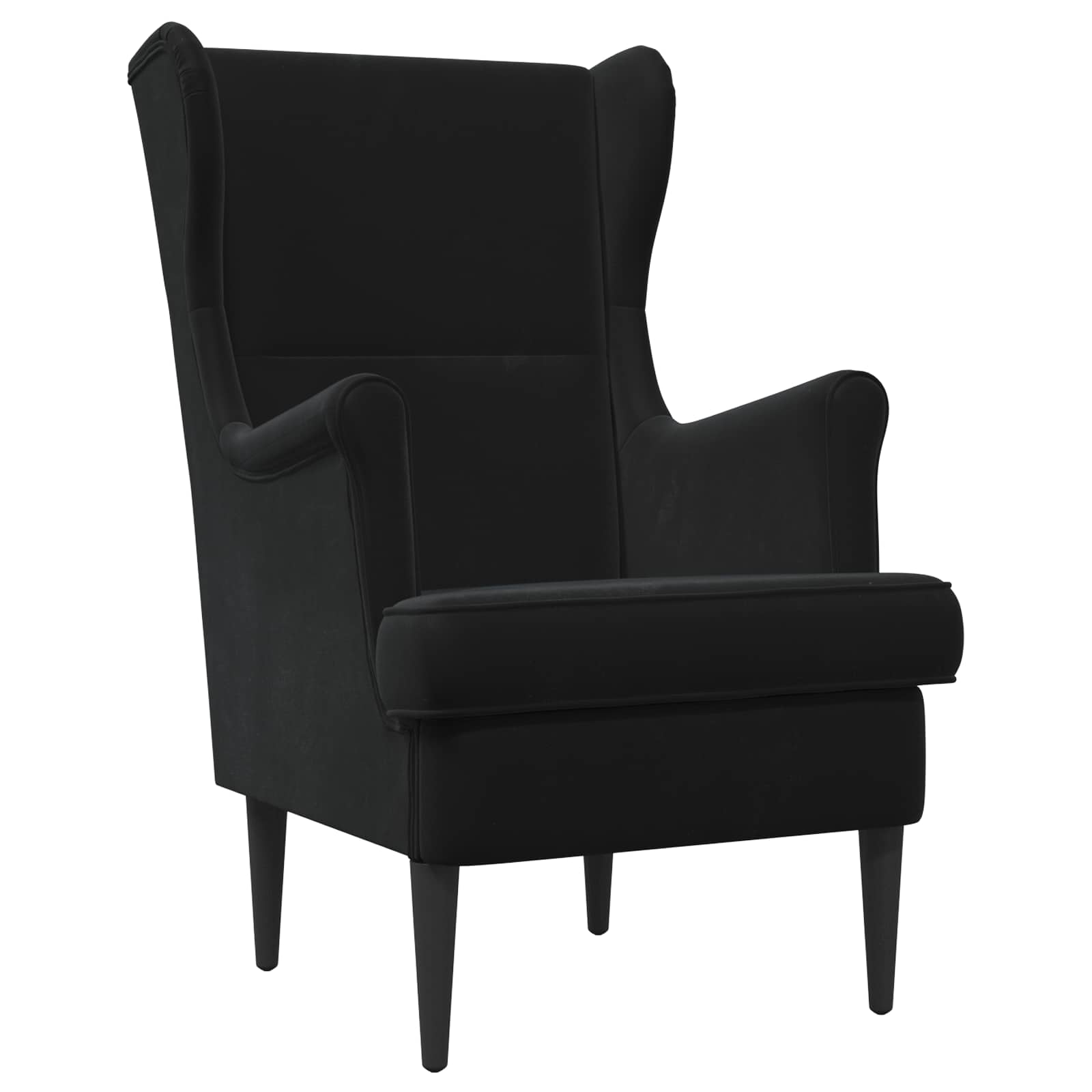 fauteuil Noir Velours