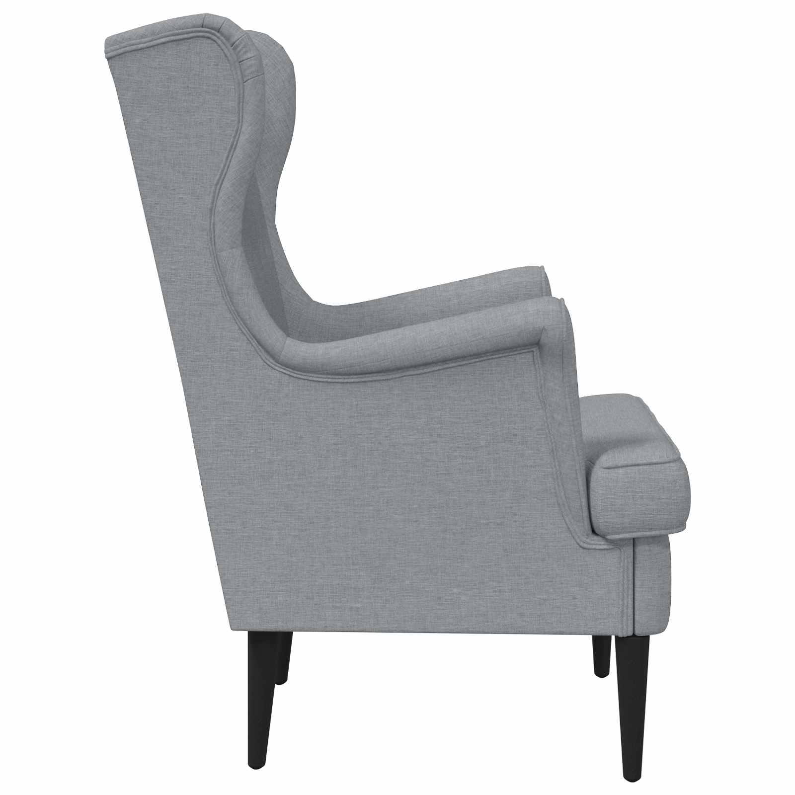 fauteuil Gris clair tissu - XIOS