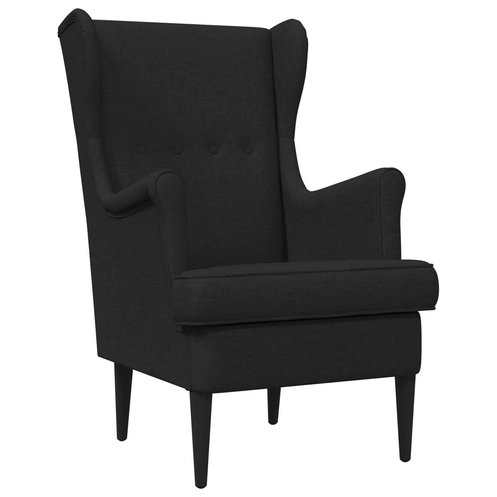 fauteuil Noir tissu - XIOS