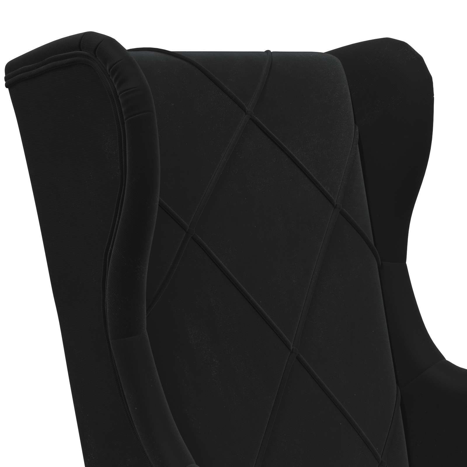 fauteuil Noir Velours - XIOS
