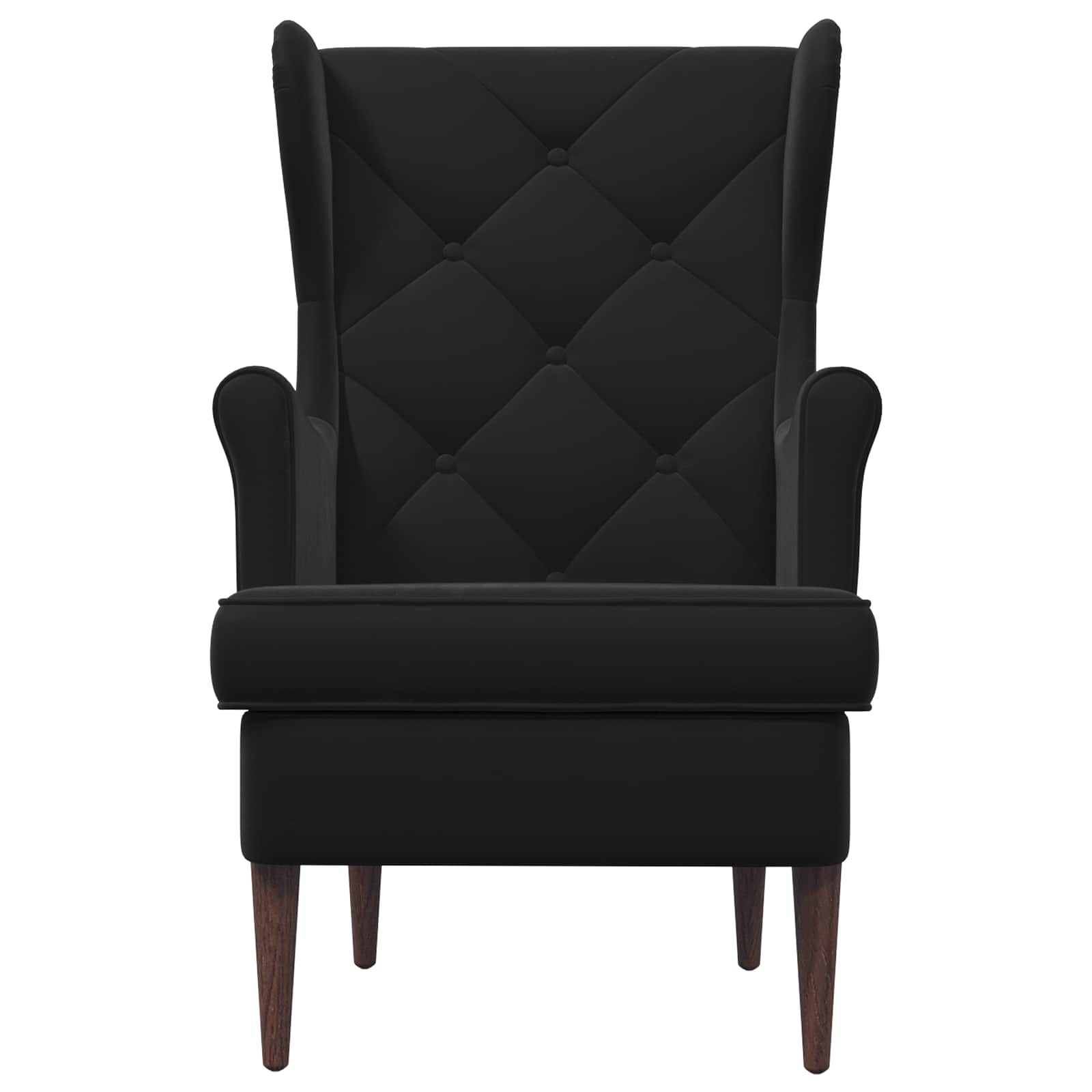 fauteuil Noir Velours - XIOS
