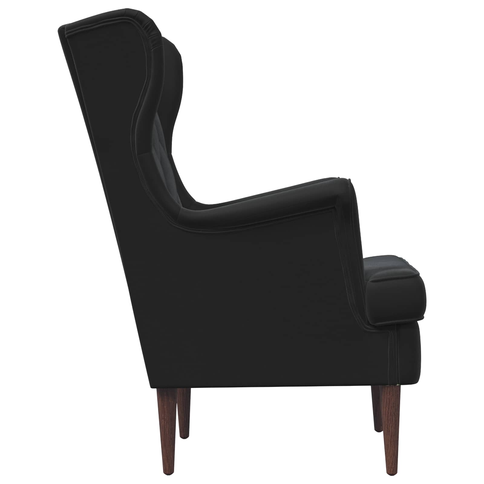 fauteuil Noir Velours - XIOS