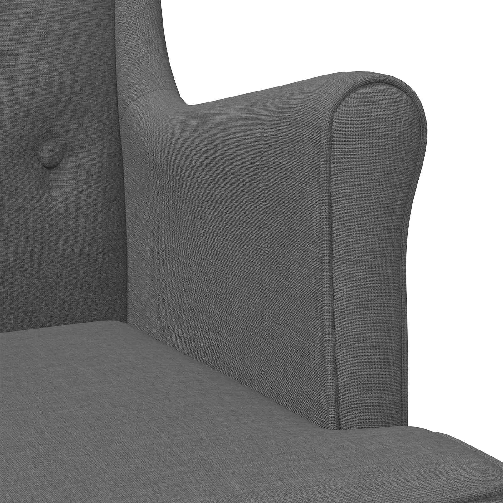 fauteuil Gris foncé tissu - XIOS