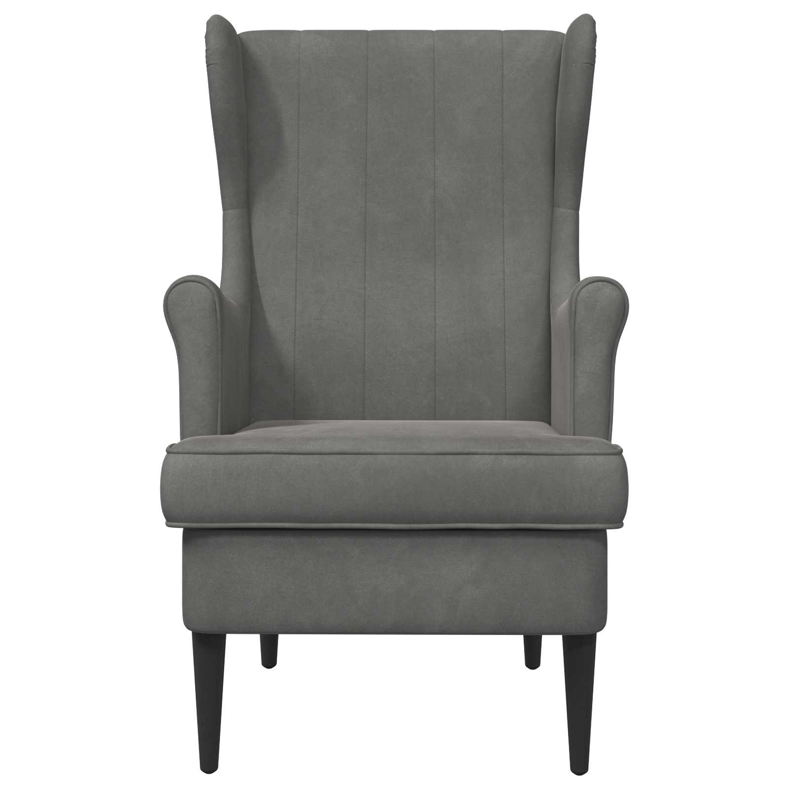 fauteuil Gris foncé Velours - XIOS