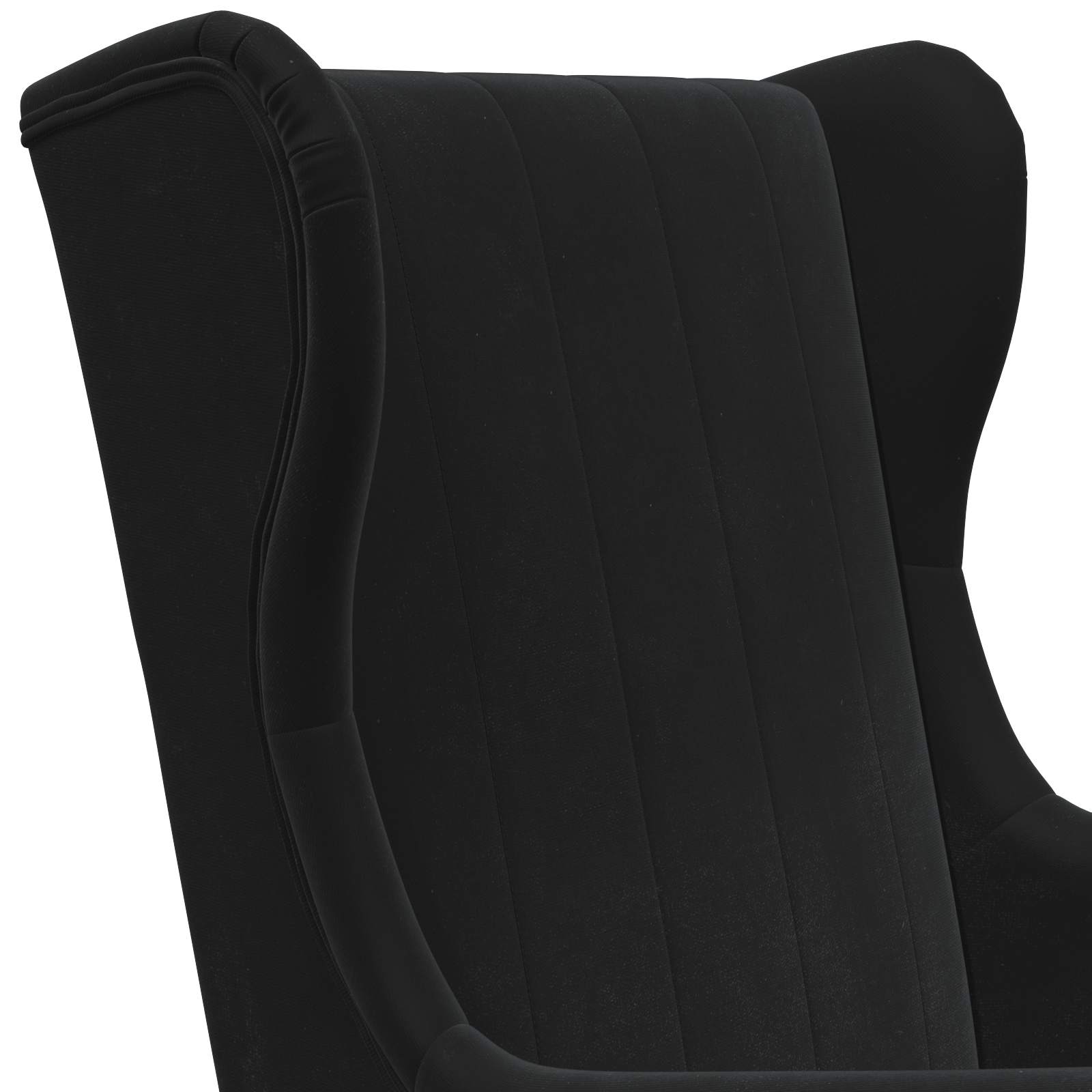fauteuil Noir Velours - XIOS