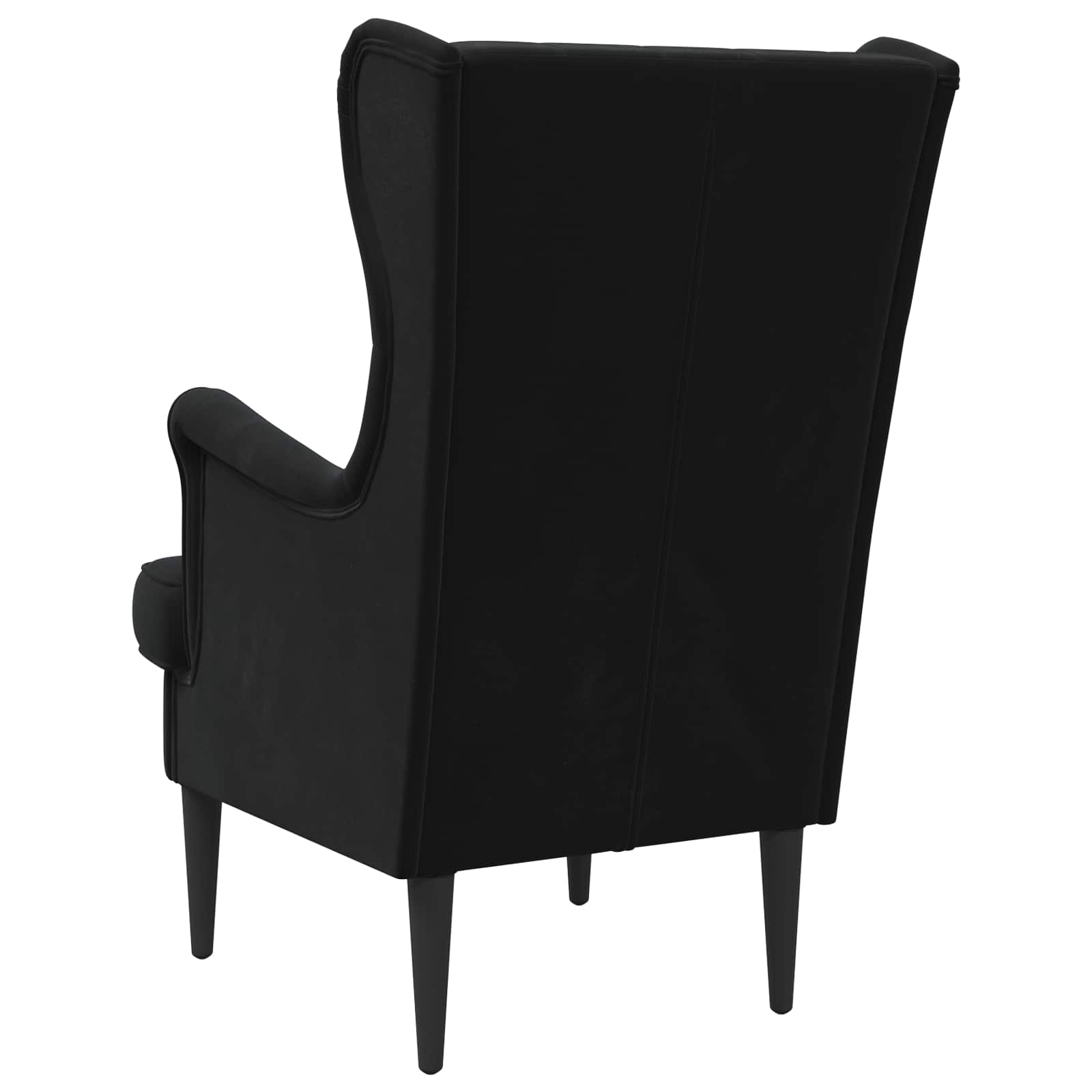 fauteuil Noir Velours - XIOS