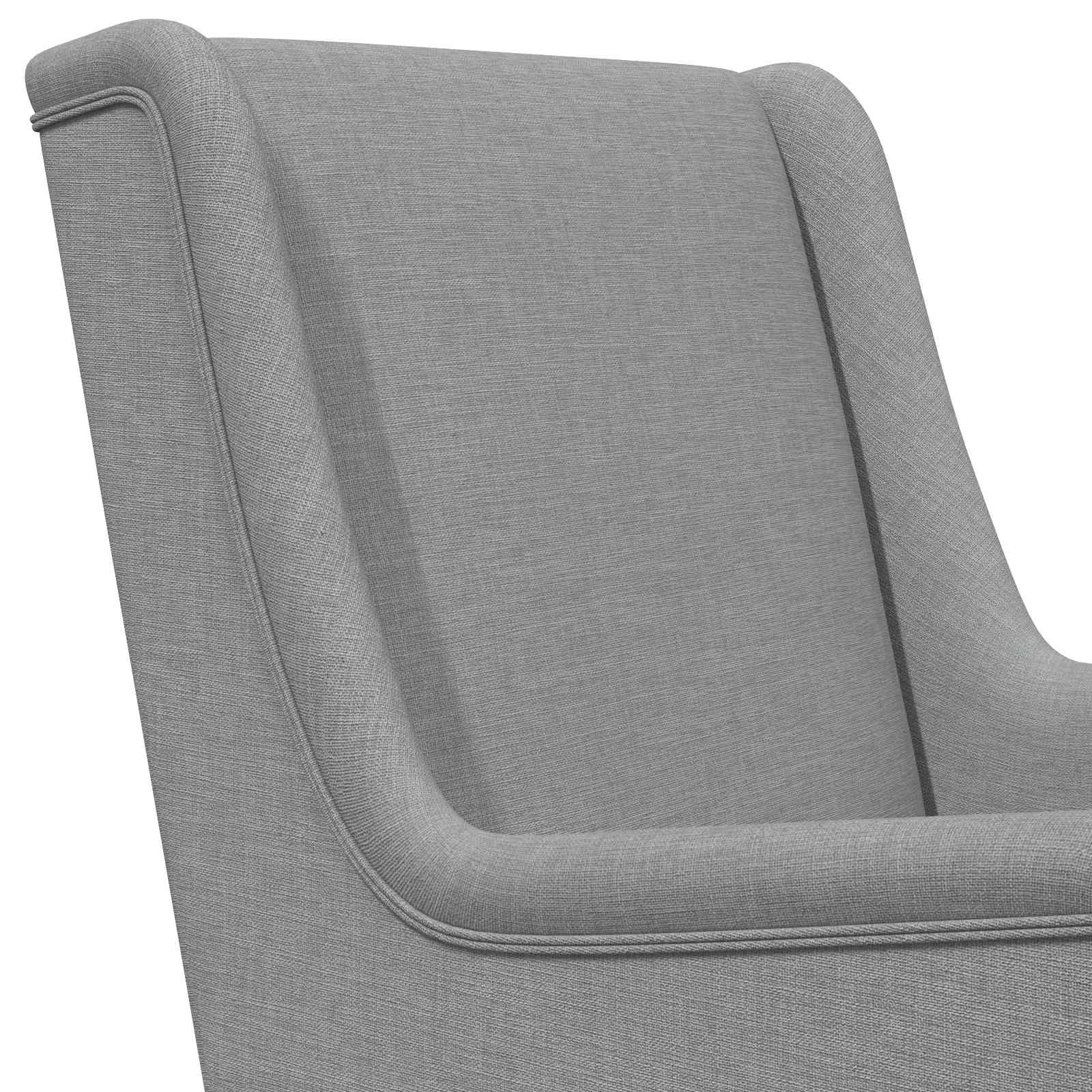 fauteuil Gris clair tissu - XIOS