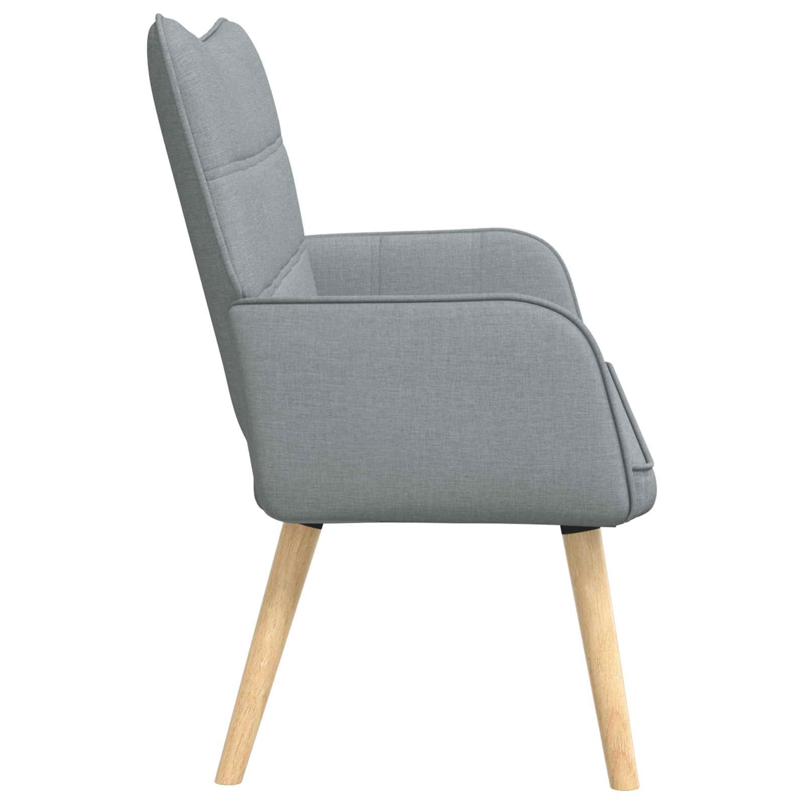 Canapé deux places Gris clair 115 x 61 x 87 cm tissu - XIOS
