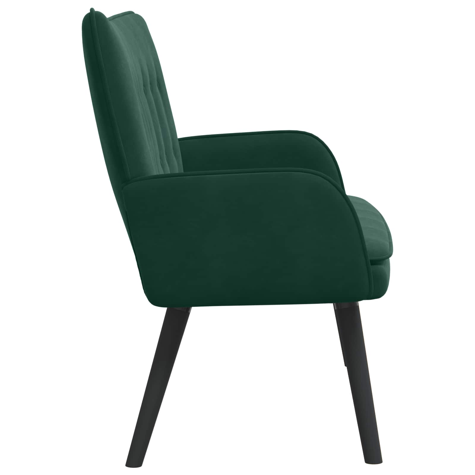 Canapé deux places Vert foncé 115 x 61 x 87 cm Velours - XIOS