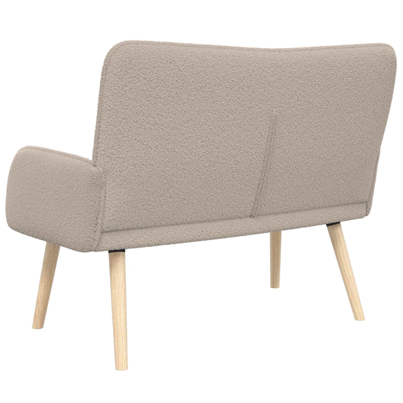 Sofa 2 places Gris clair 115 x 61 x 87 cm Bouclé - XIOS