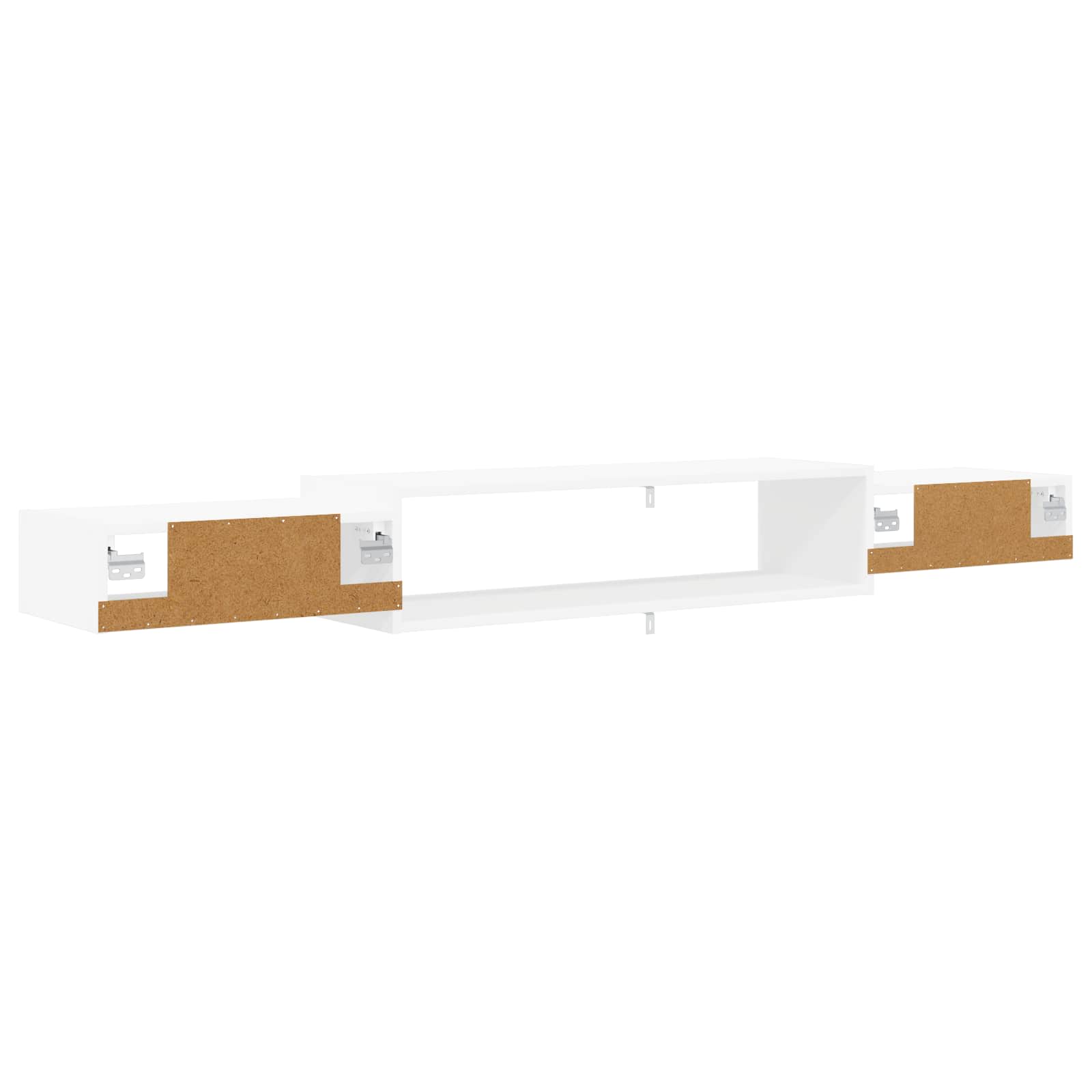 Meuble TV mural Montage mural Blanc 180 x 28 x 21 cm - XIOS